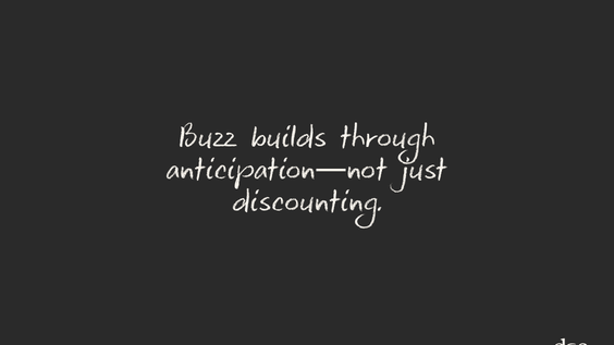 Building Buzz Around BFCM