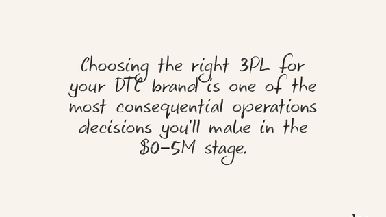 How to Choose a 3PL Without Burning Your Margins (A DTC Founder's Guide)