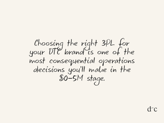 How to Choose a 3PL Without Burning Your Margins (A DTC Founder's Guide)