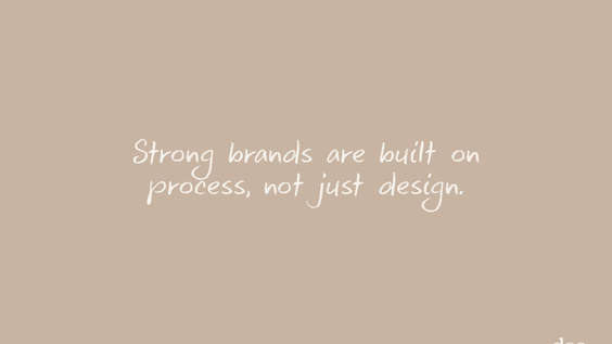The Brand Process: Why Your Brand Is More Than a Logo
