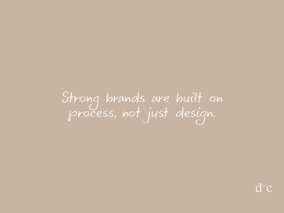 The Brand Process: Why Your Brand Is More Than a Logo