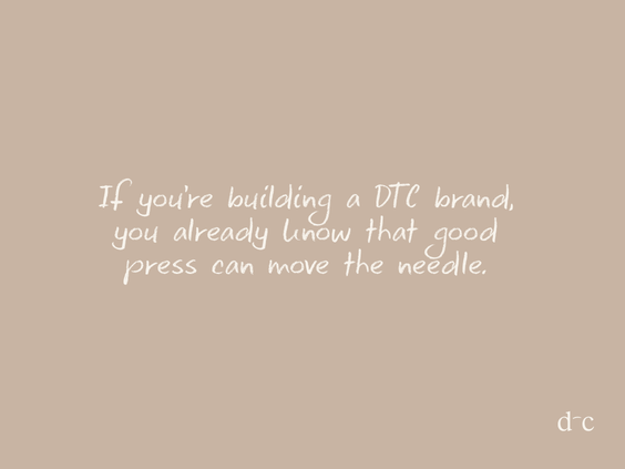 How to Pitch Journalists So Your DTC Brand Actually Gets Covered