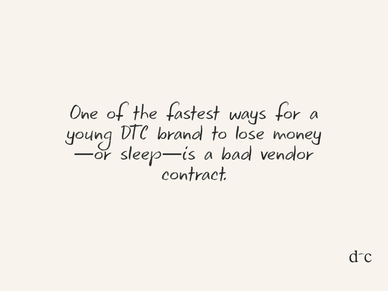 Vendor & Contract Management 101: What Every DTC Founder Needs to Know