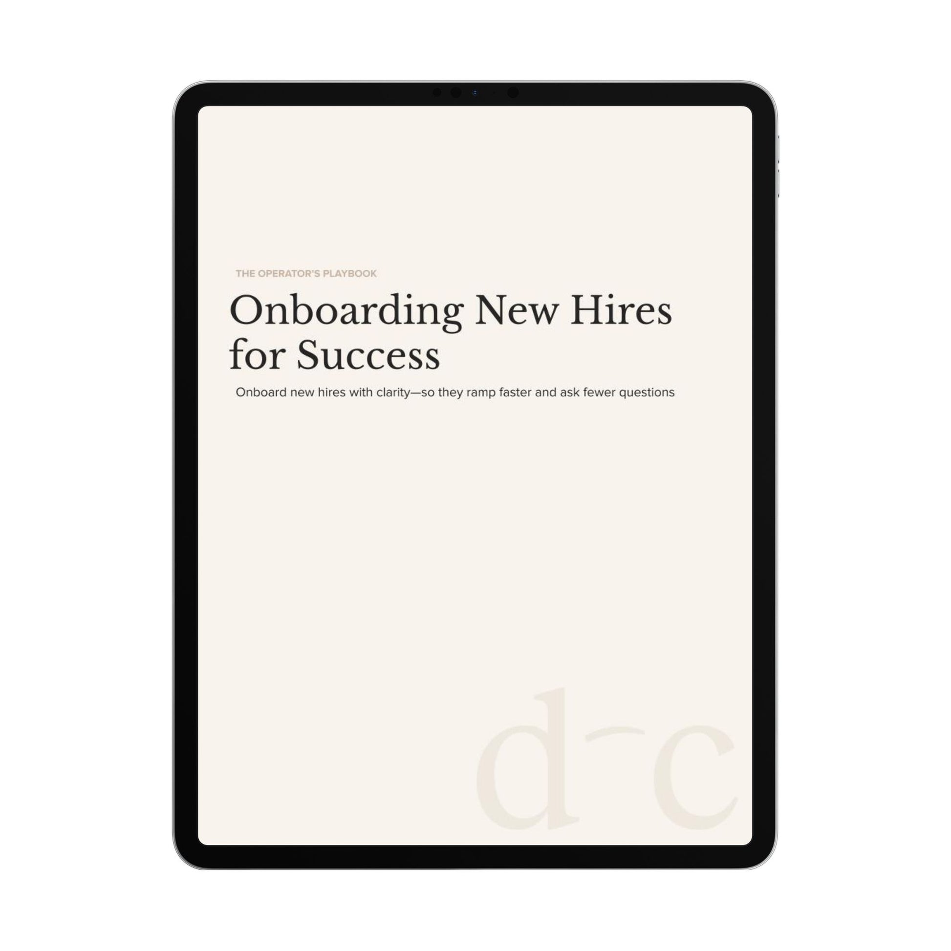 Onboarding New Hires for Success