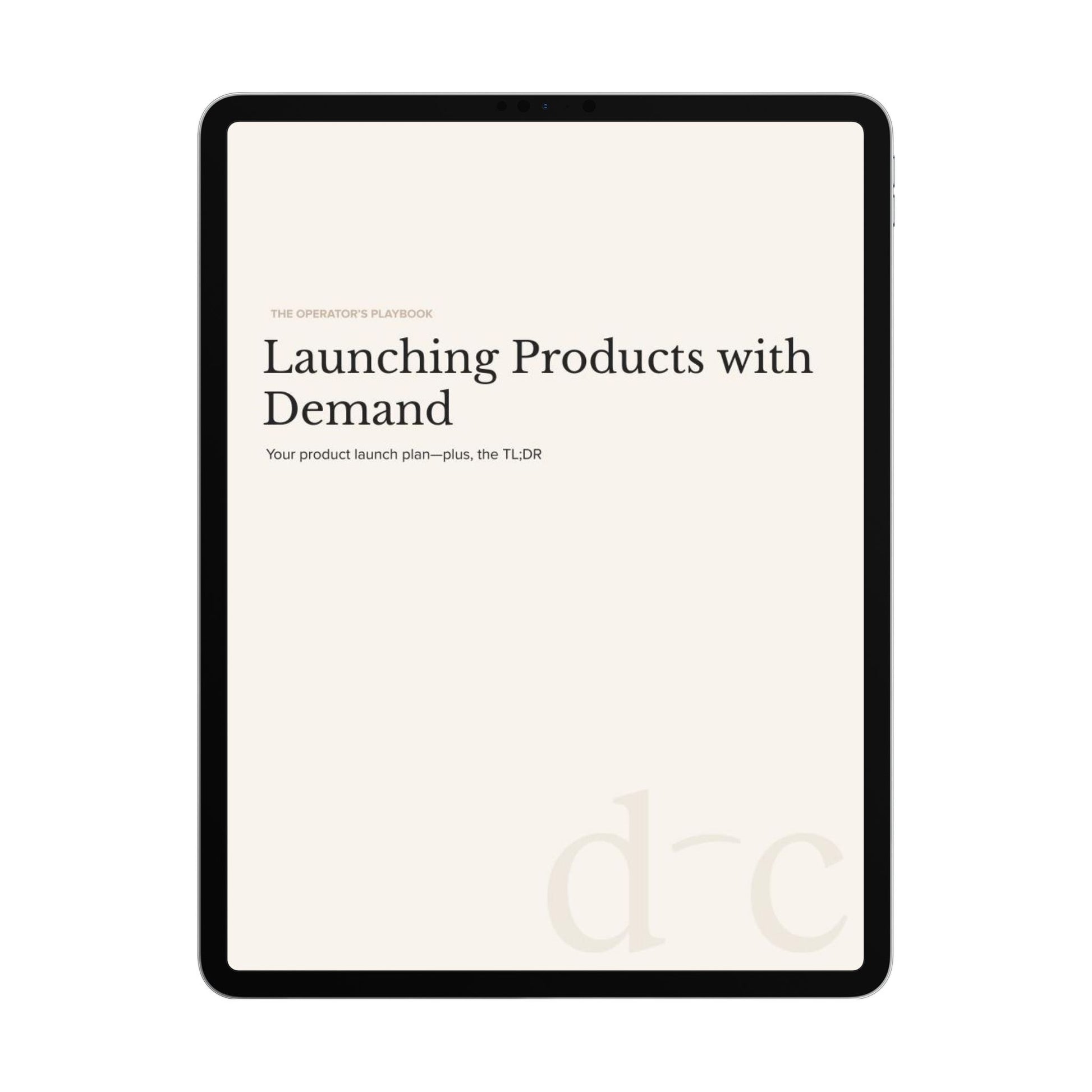 Launching Products with Demand