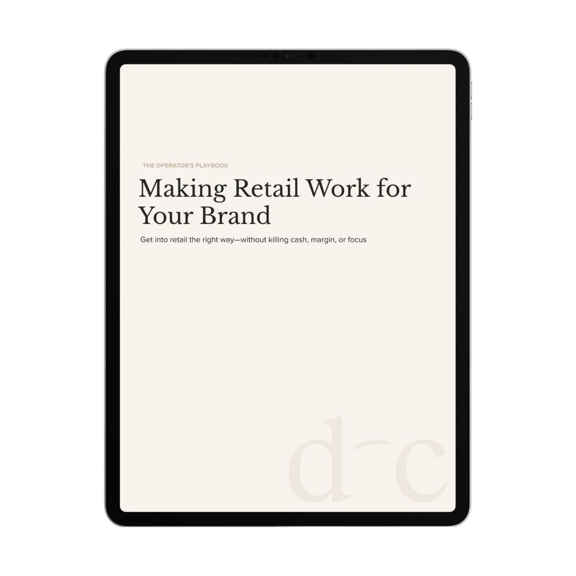 Making Retail Work for Your Brand
