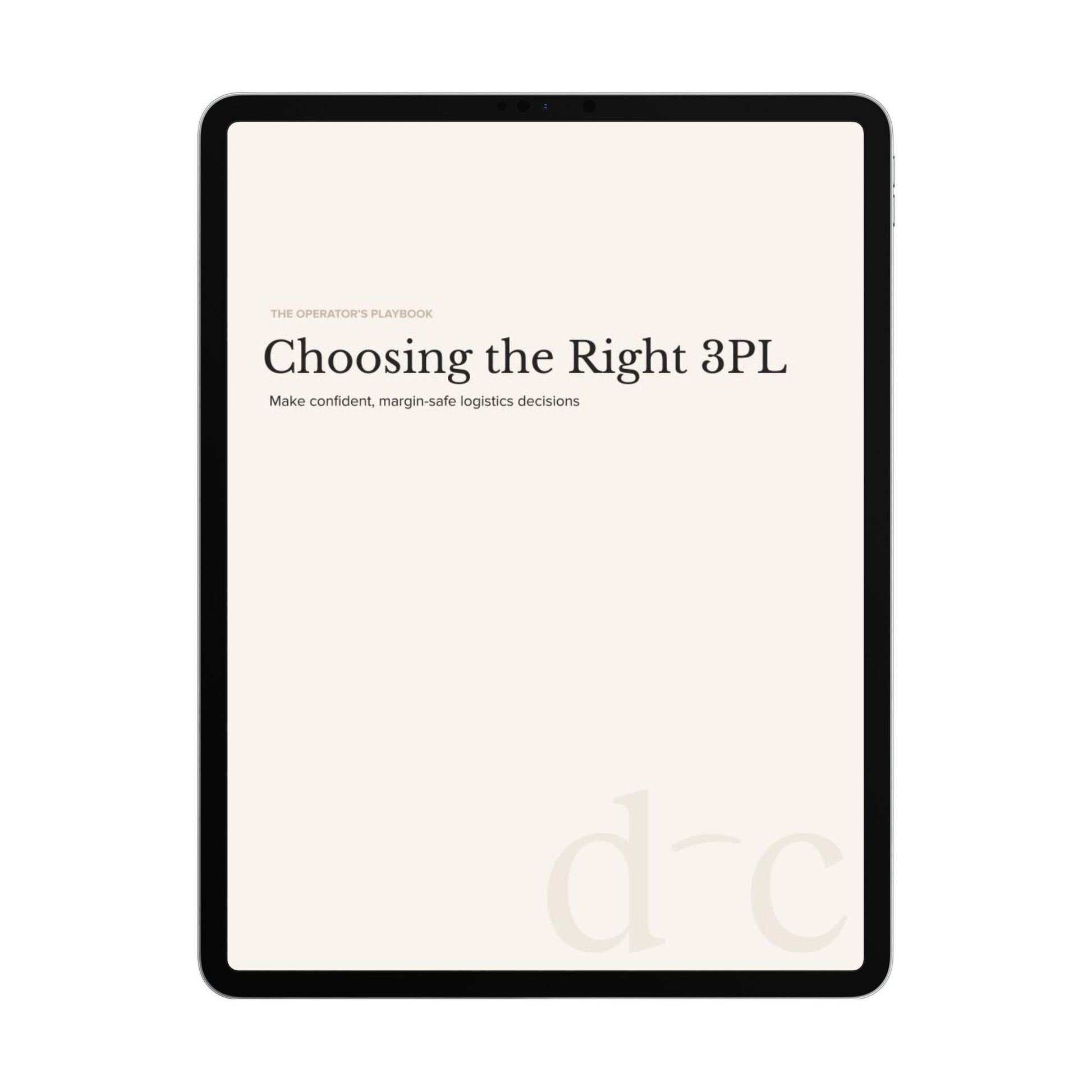 Choosing the Right 3PL