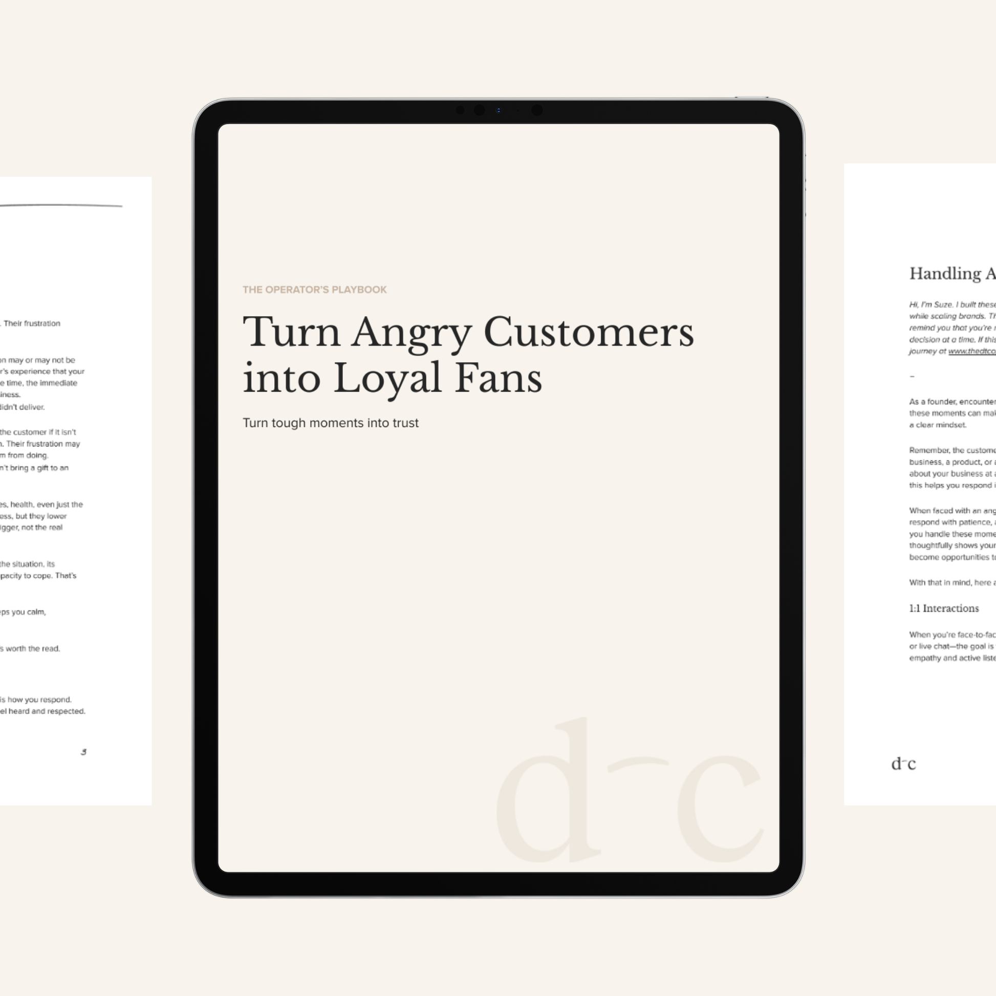 Turn Angry Customers into Loyal Fans