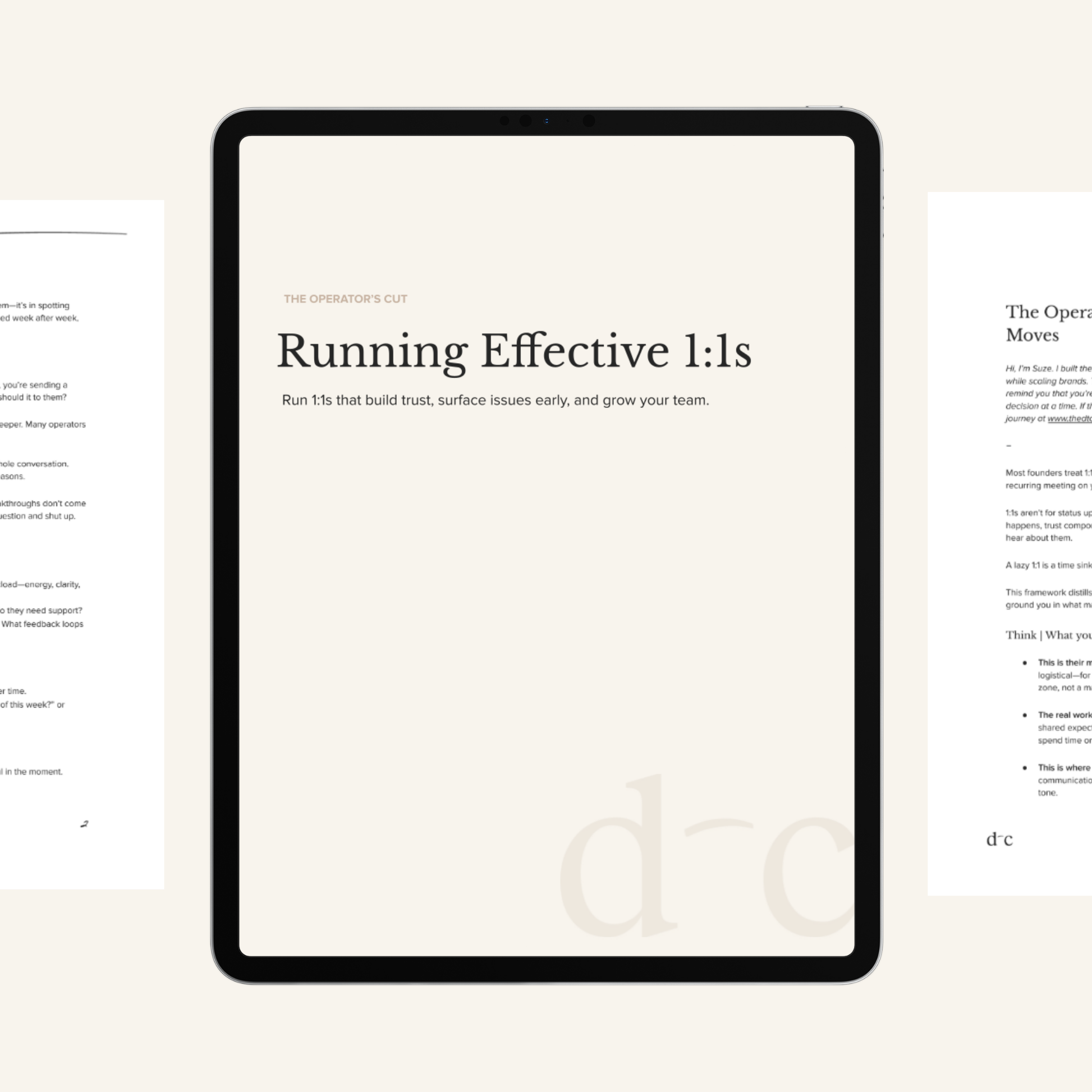 Running Effective 1:1s