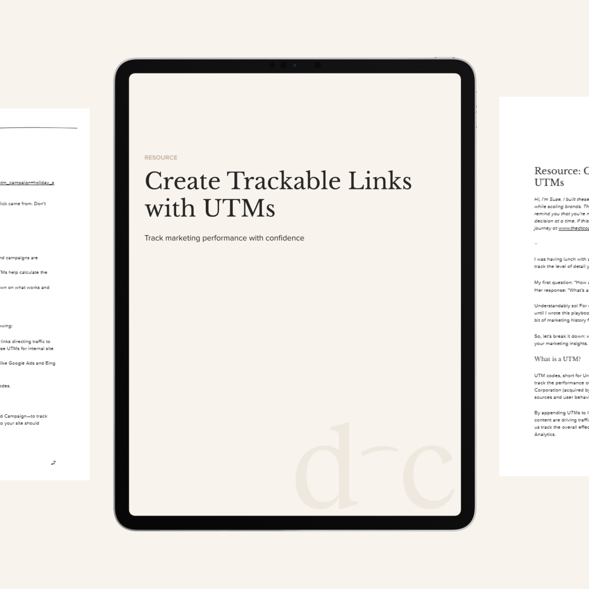 Create Trackable Links with UTMs