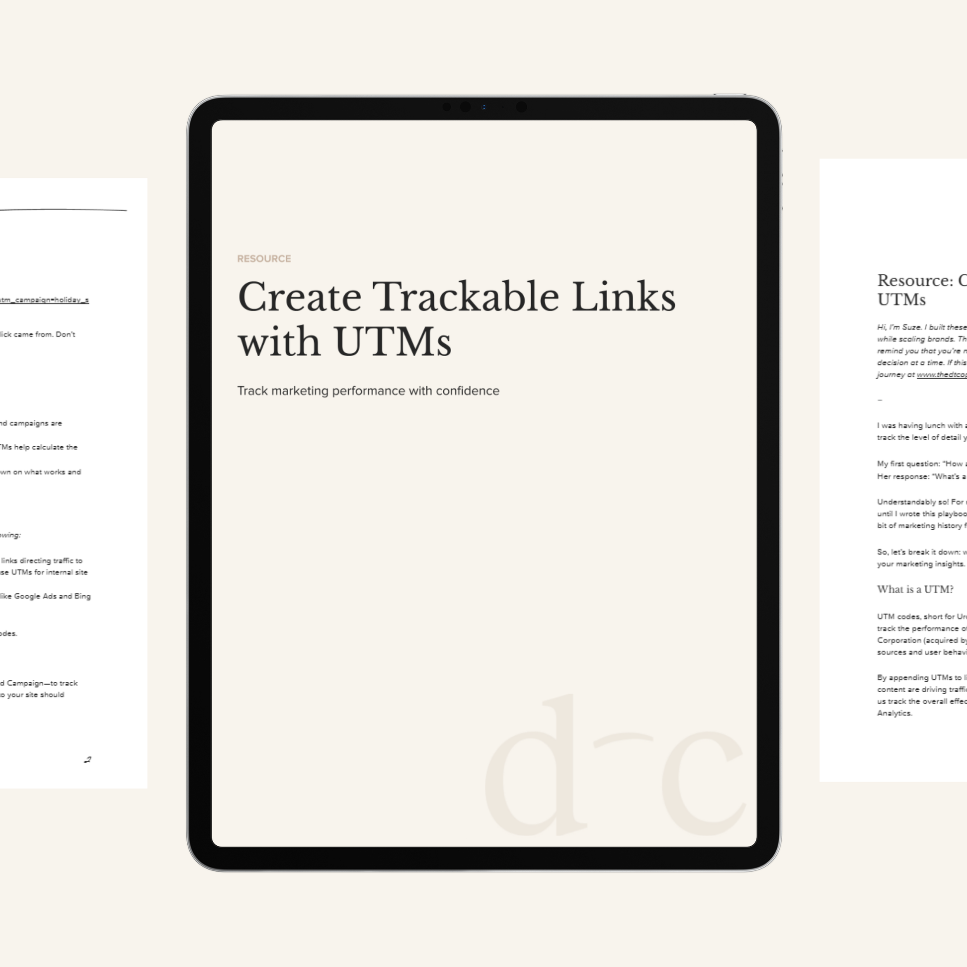Create Trackable Links with UTMs