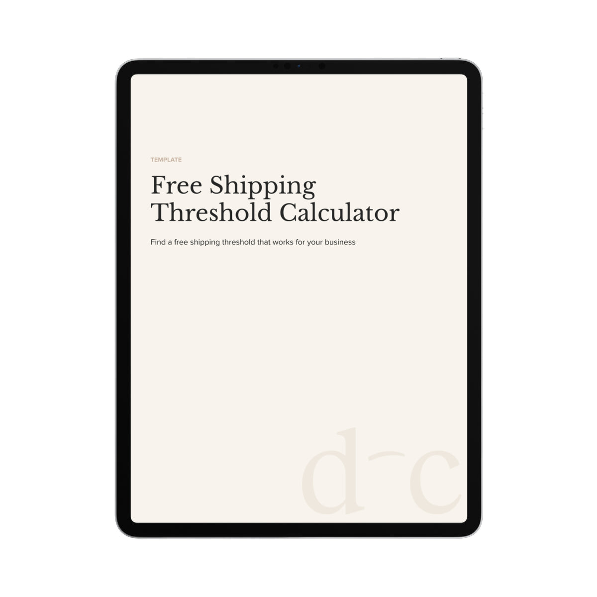 Free Shipping Threshold Calculator