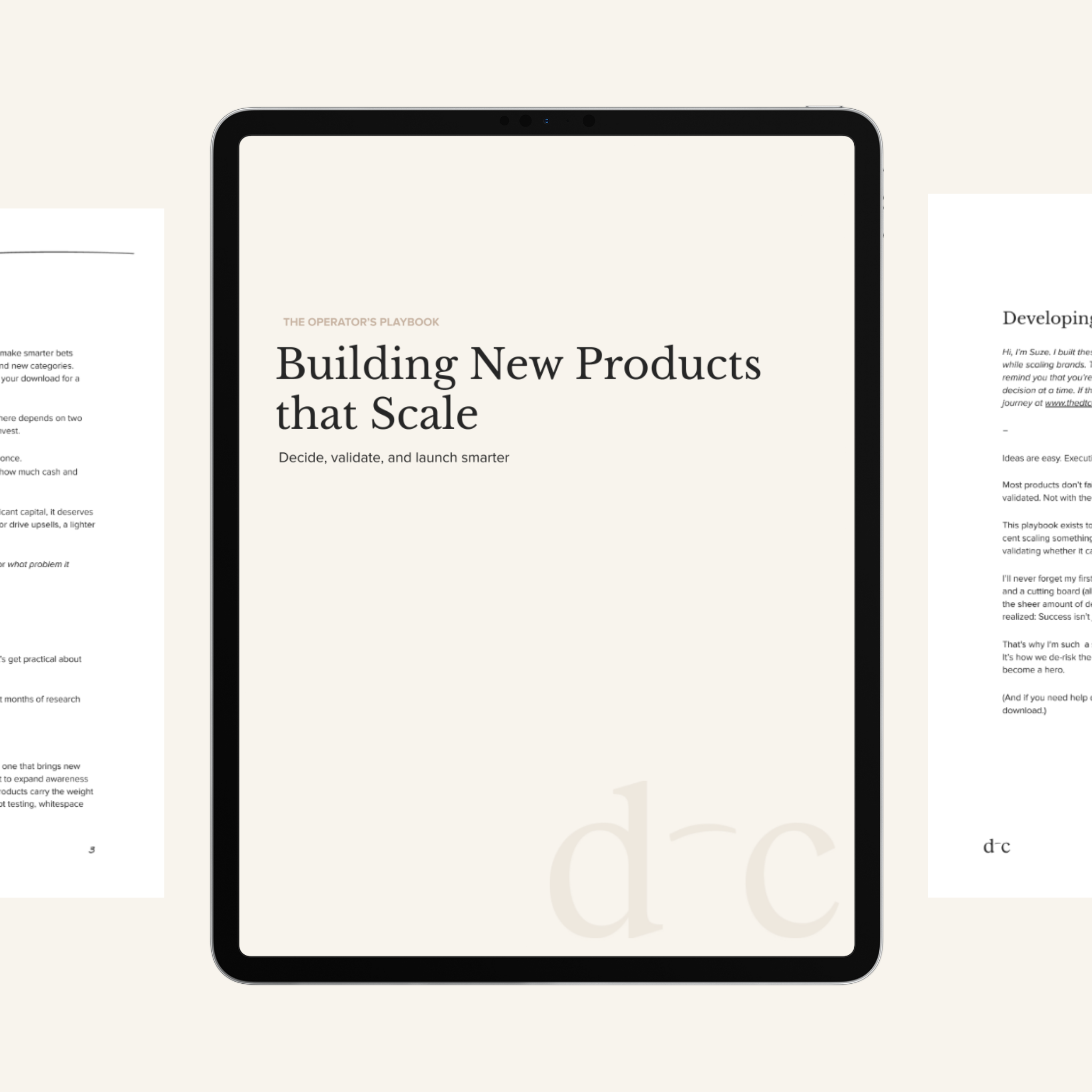 Building New Products that Scale