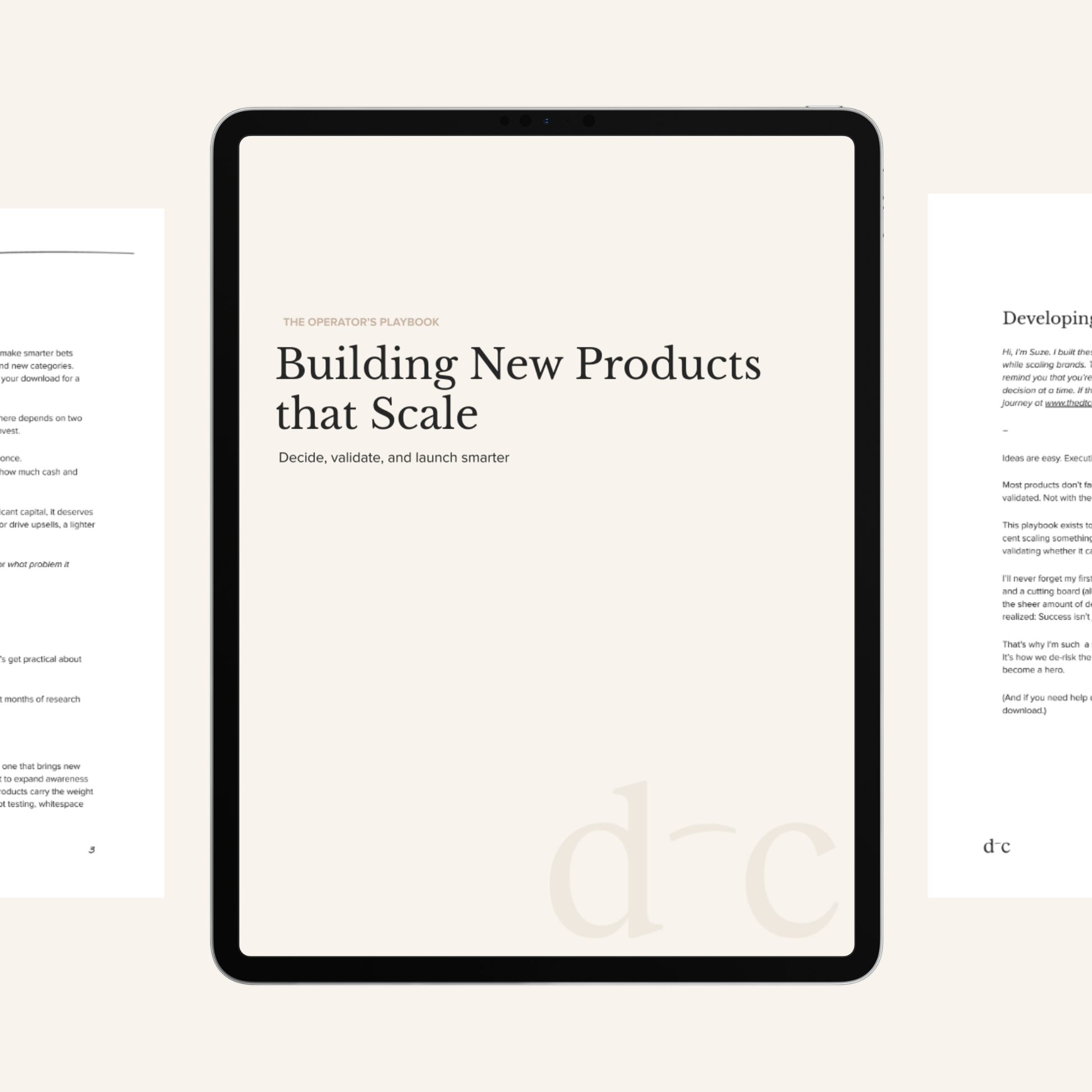 Building New Products that Scale