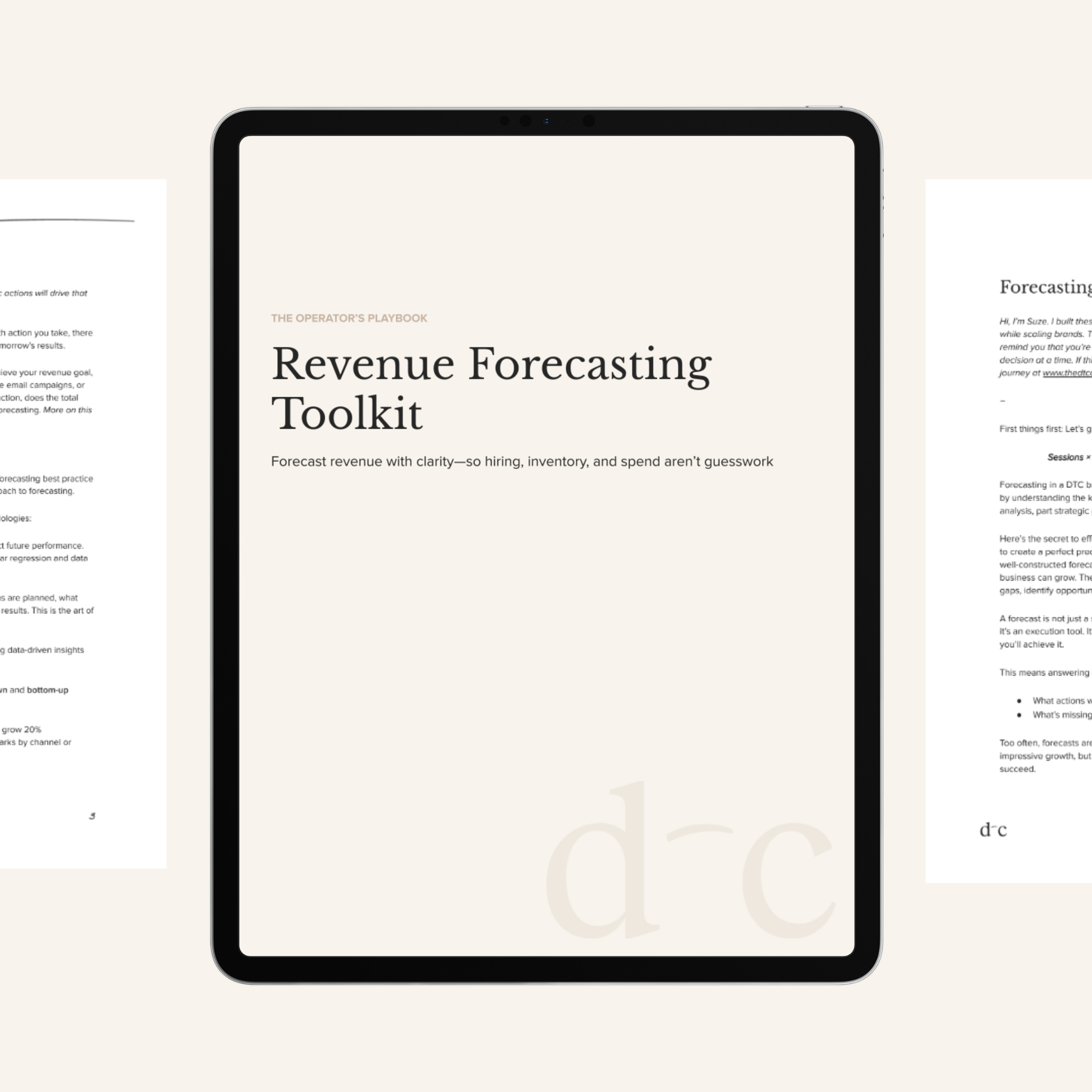 Revenue Forecasting Toolkit