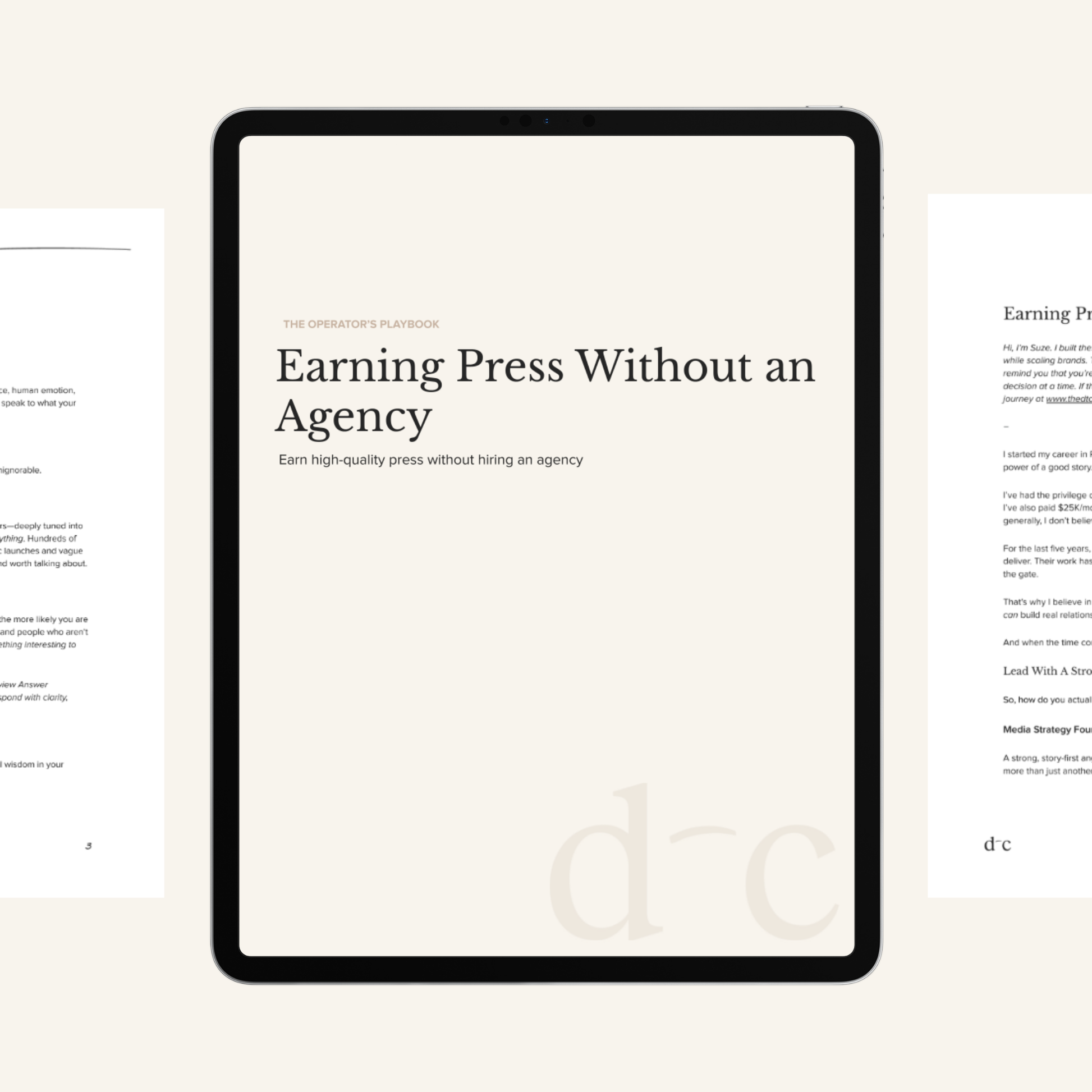 Earning Press Without an Agency