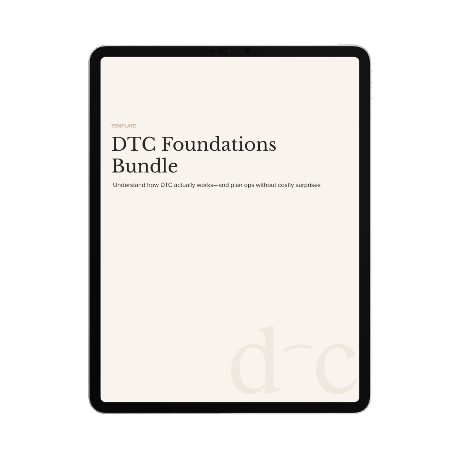 DTC Foundations Bundle