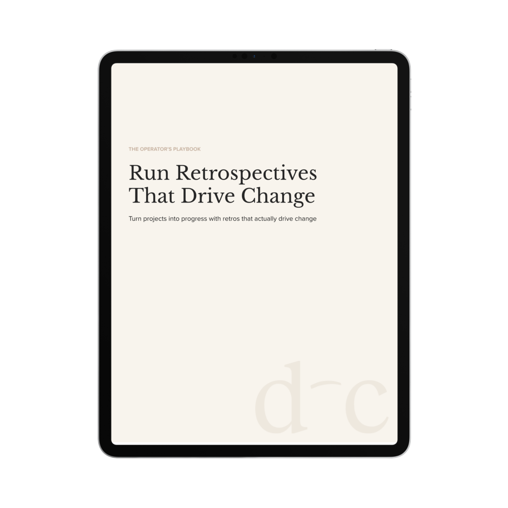 Run Retrospectives That Drive Change