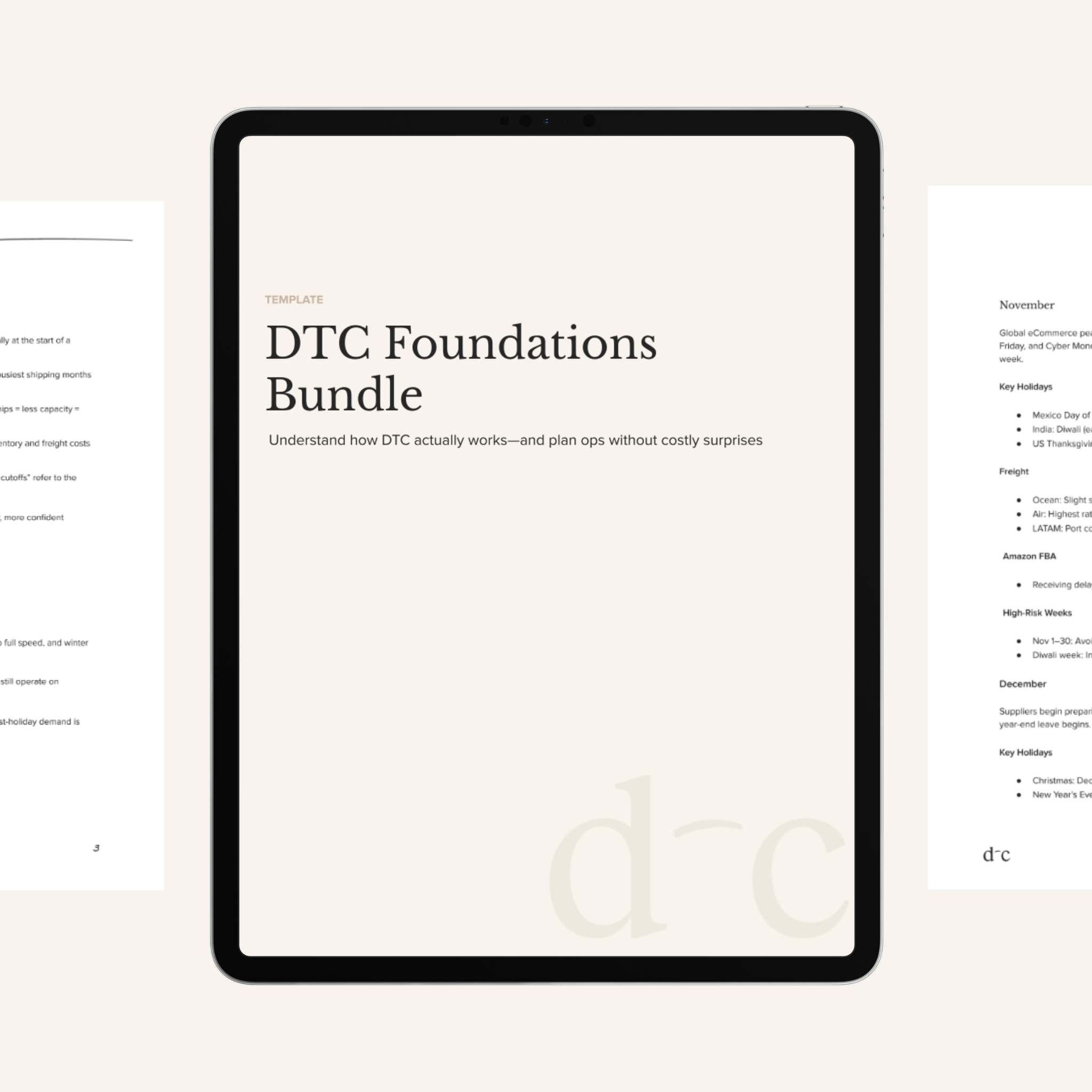 DTC Foundations Bundle