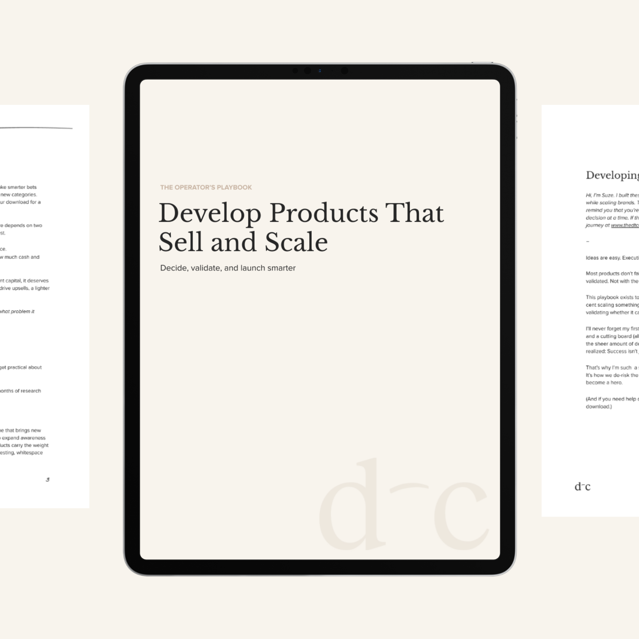 Develop Products That Sell and Scale