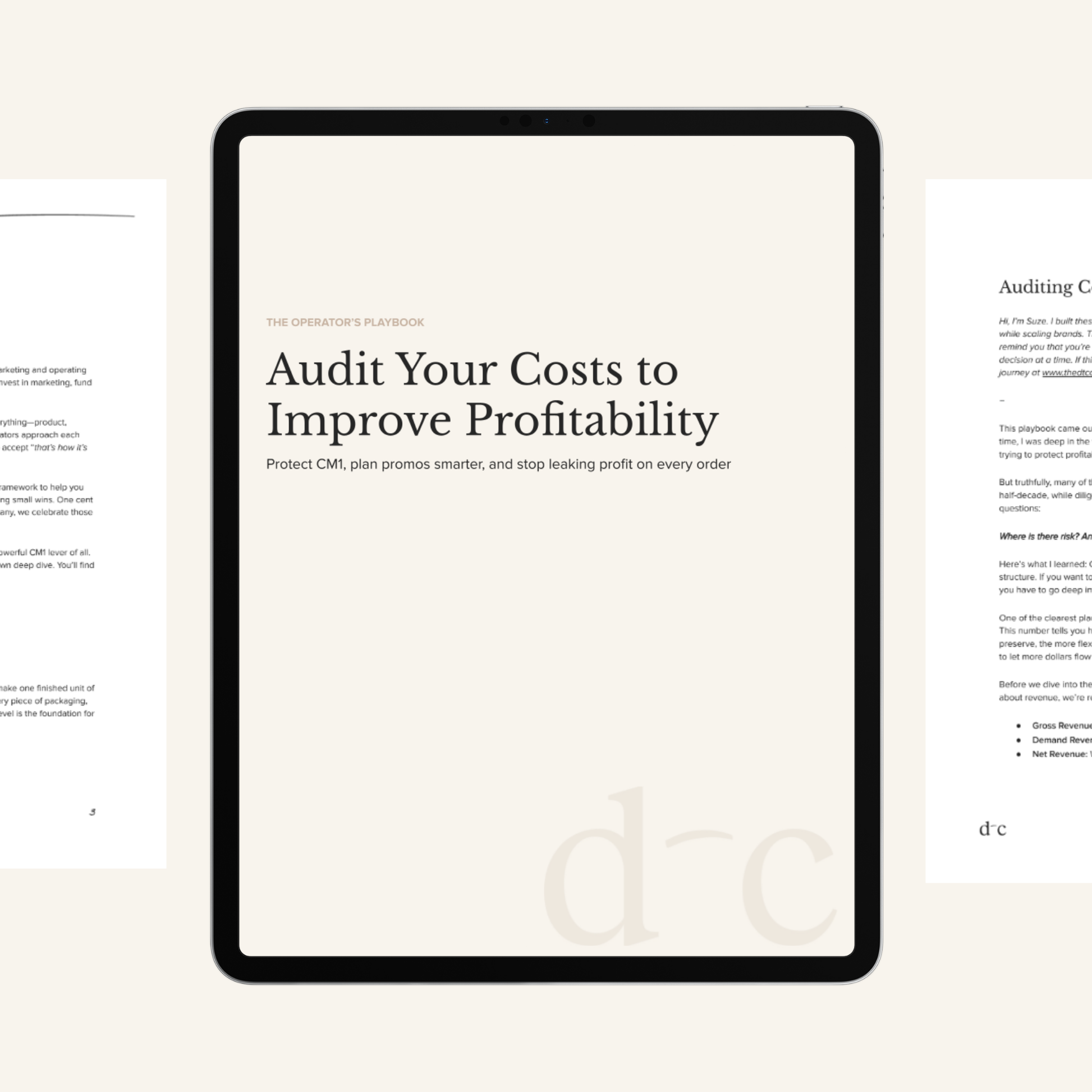 Audit Your Costs to Improve Profitablity