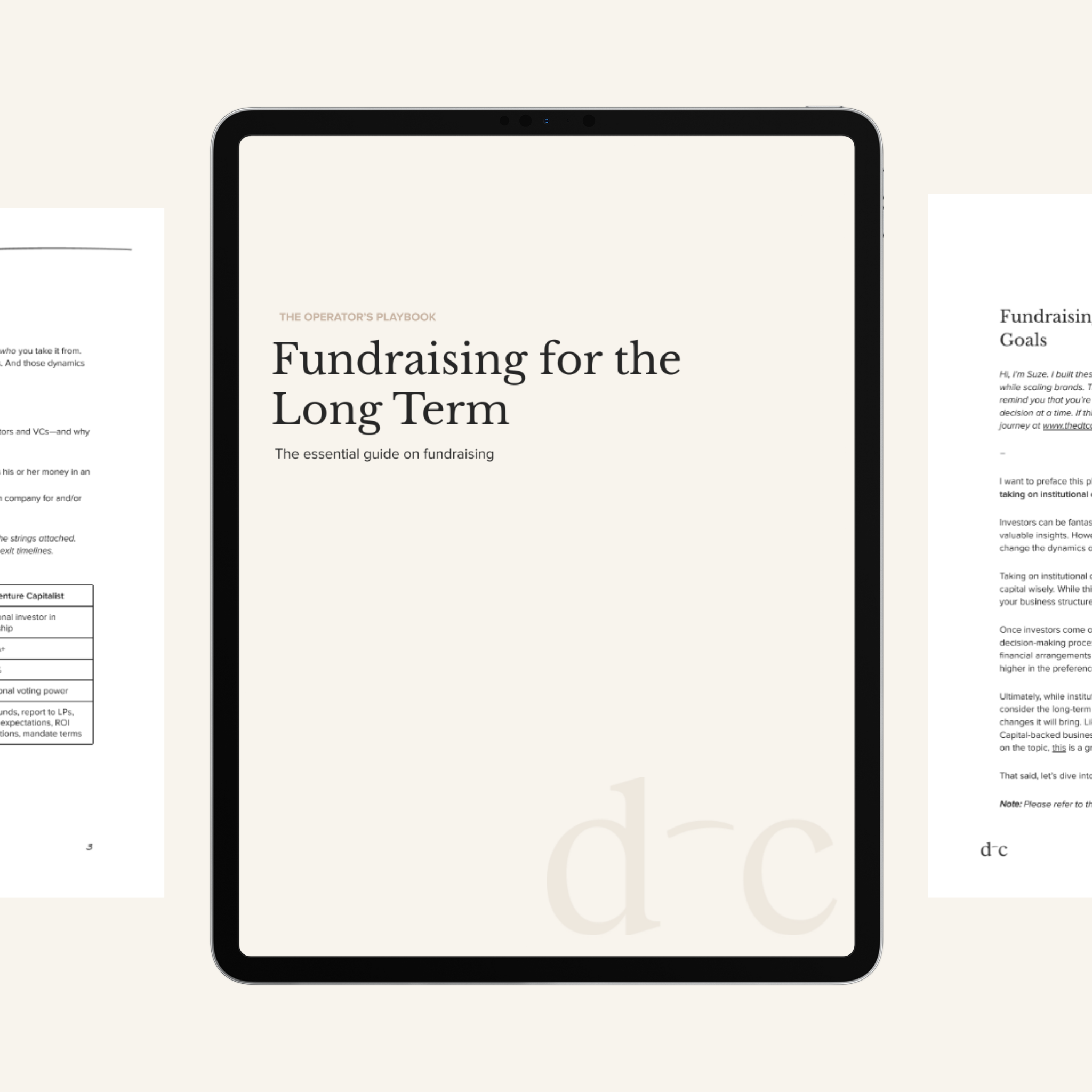 Fundraising for the Long Term