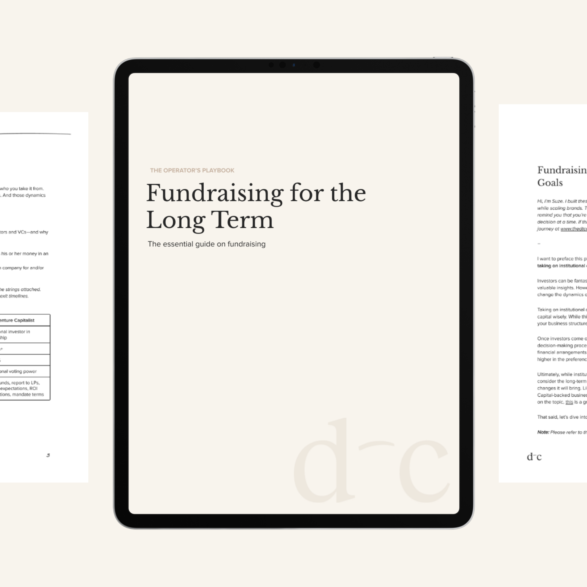 Fundraising for the Long Term