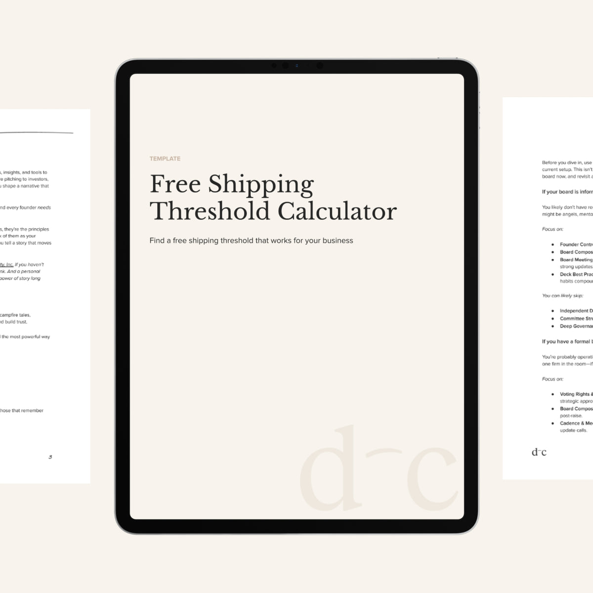 Free Shipping Threshold Calculator