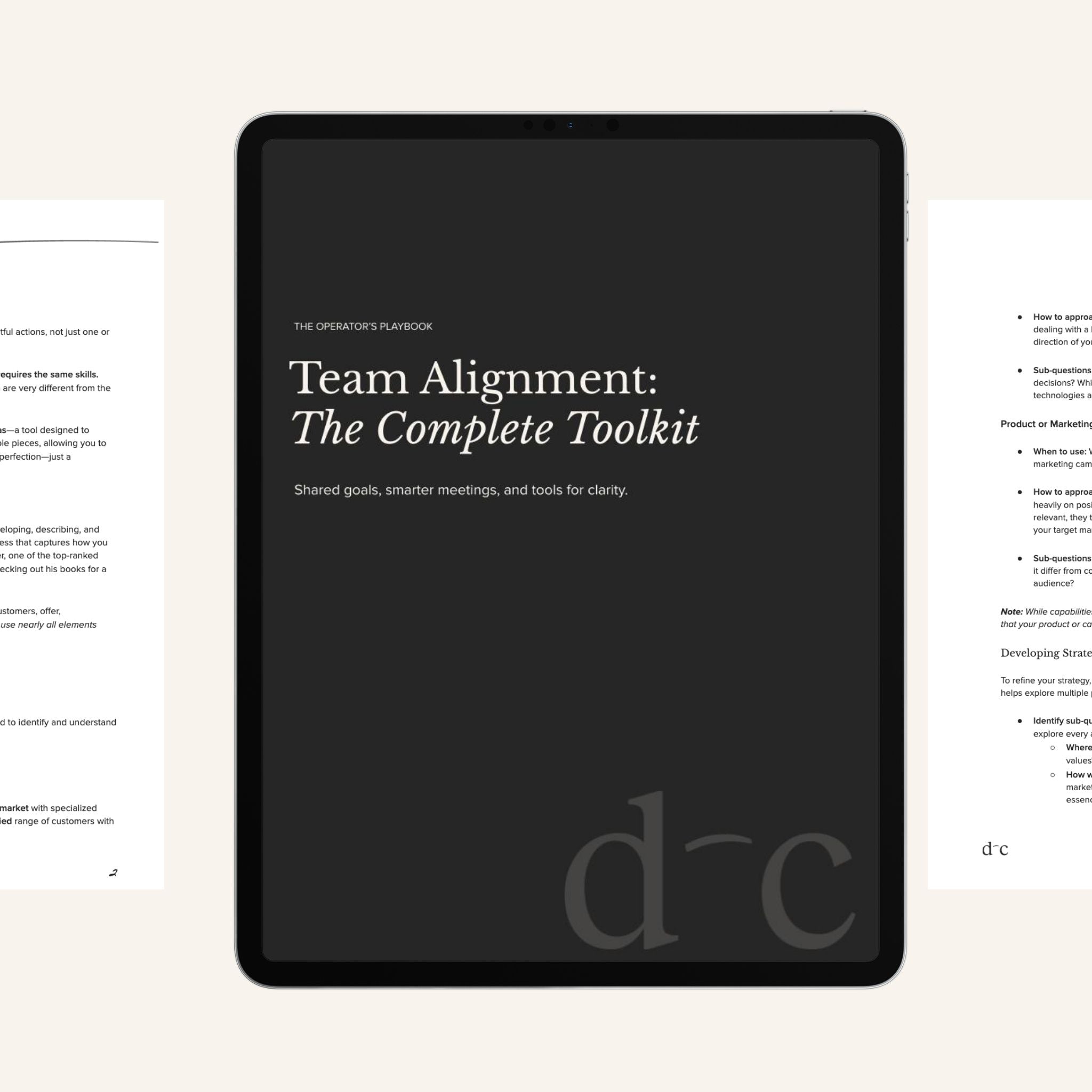 Team Alignment: The Complete Toolkit
