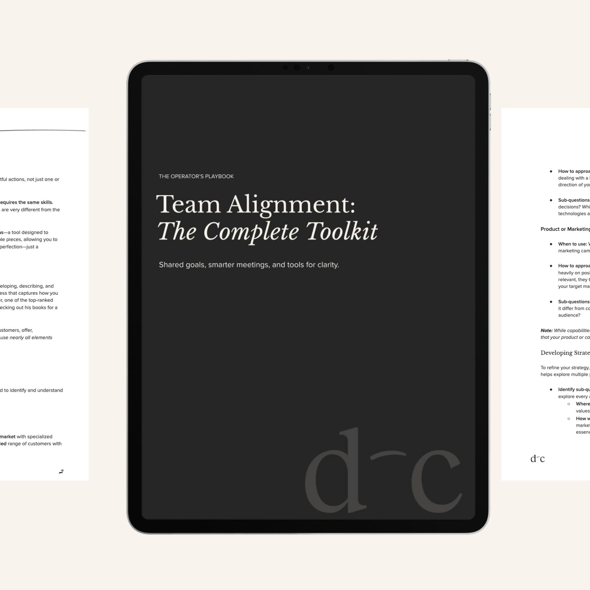 Team Alignment: The Complete Toolkit