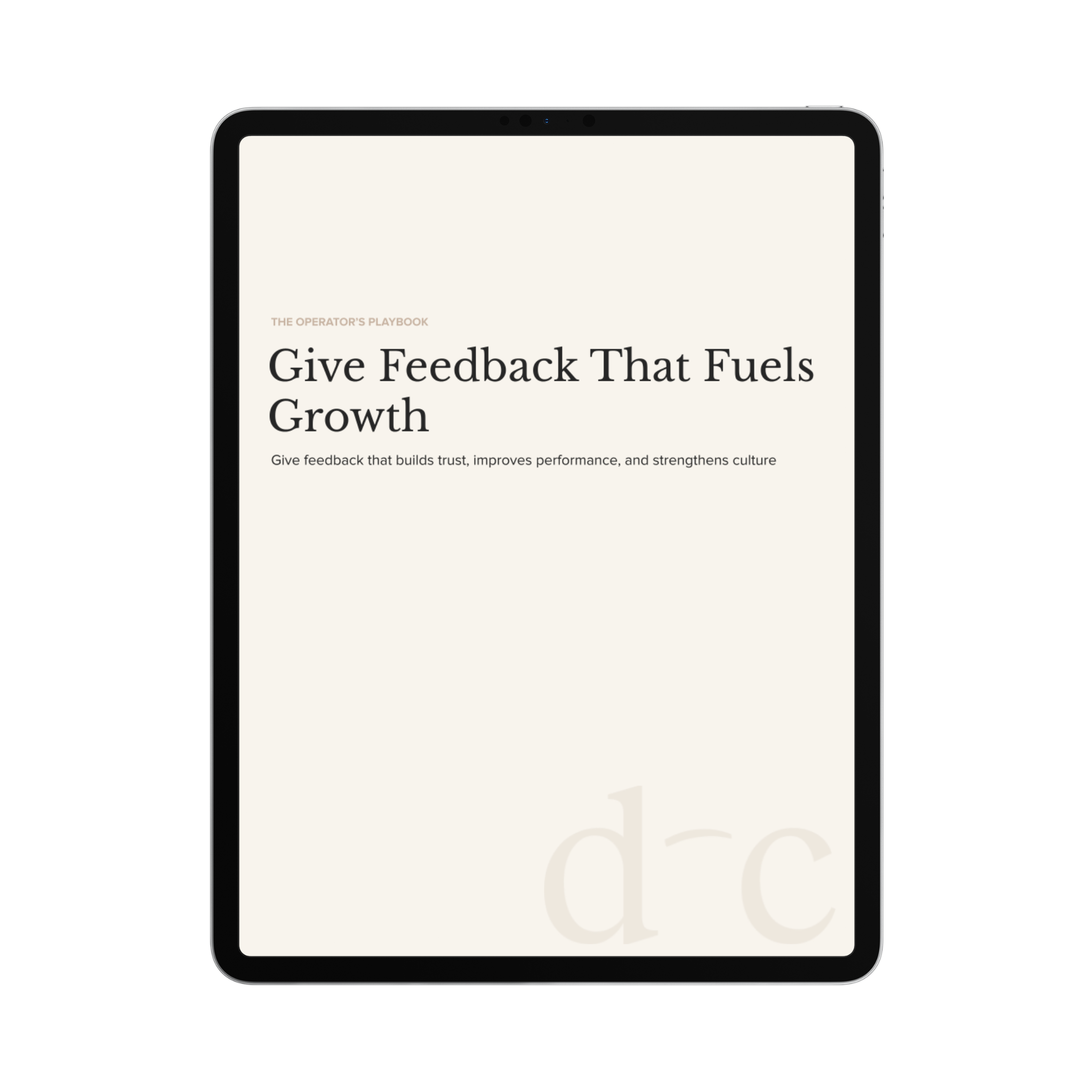 Give Feedback That Fuels Growth