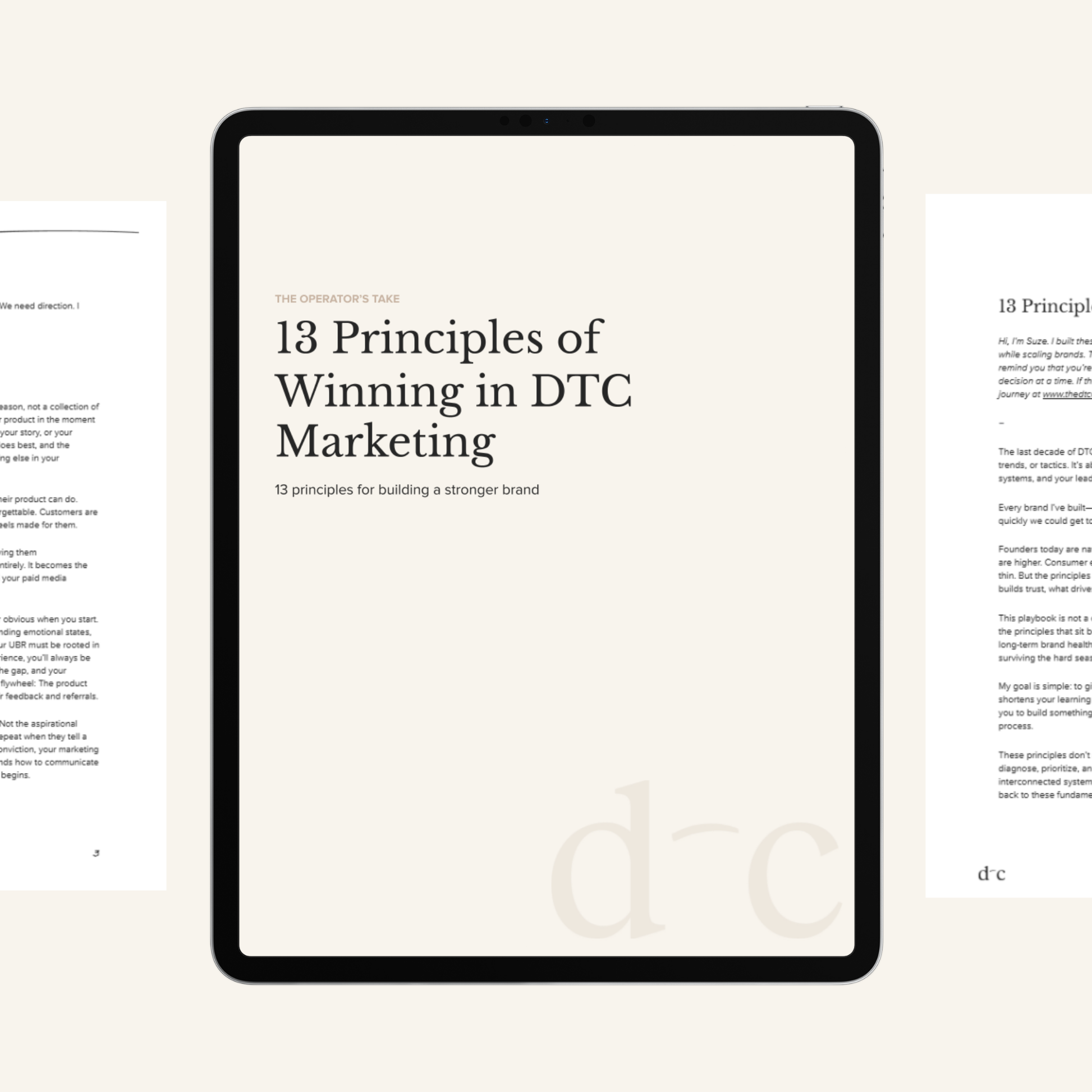 DTC Marketing Core Principles
