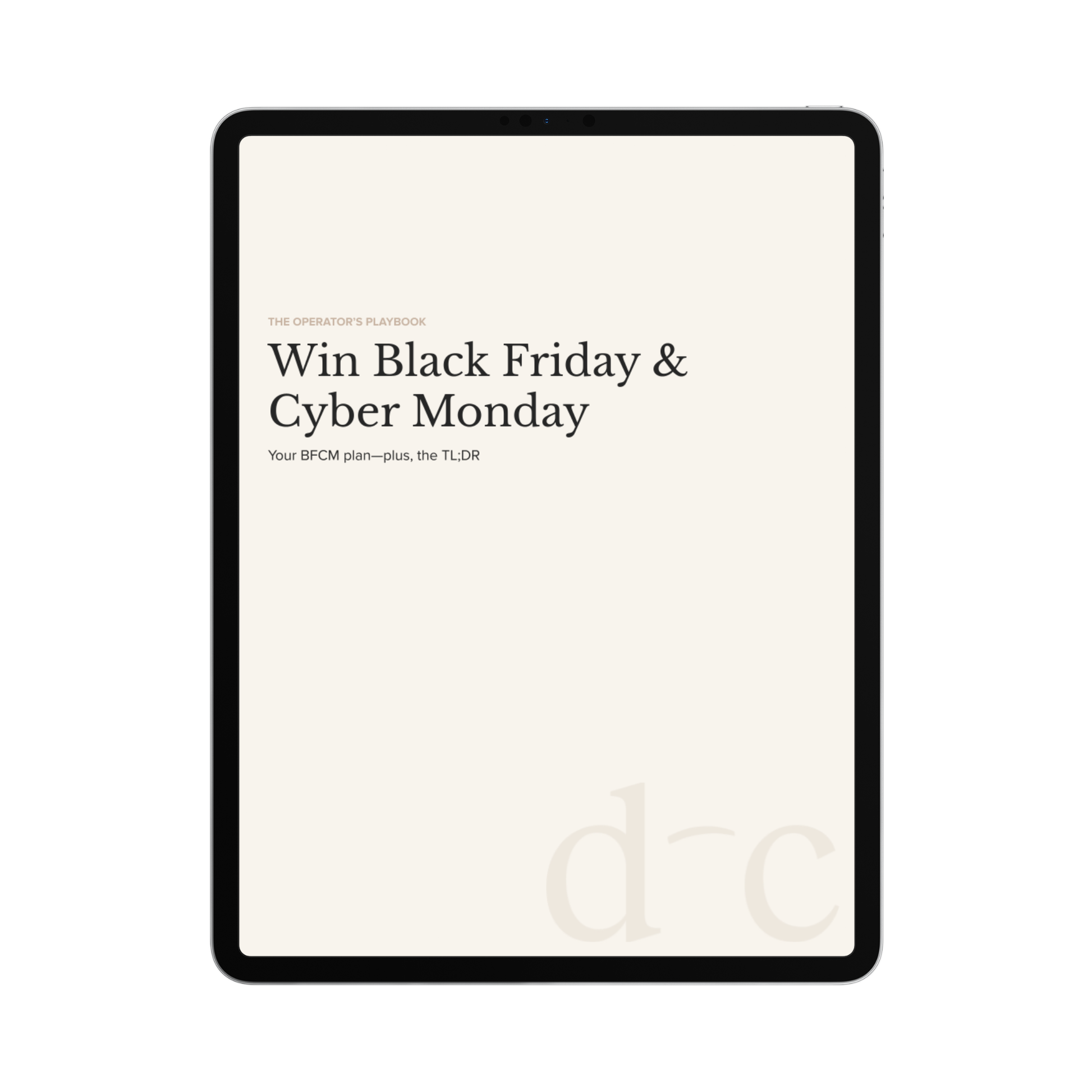 Win Black Friday & Cyber Monday
