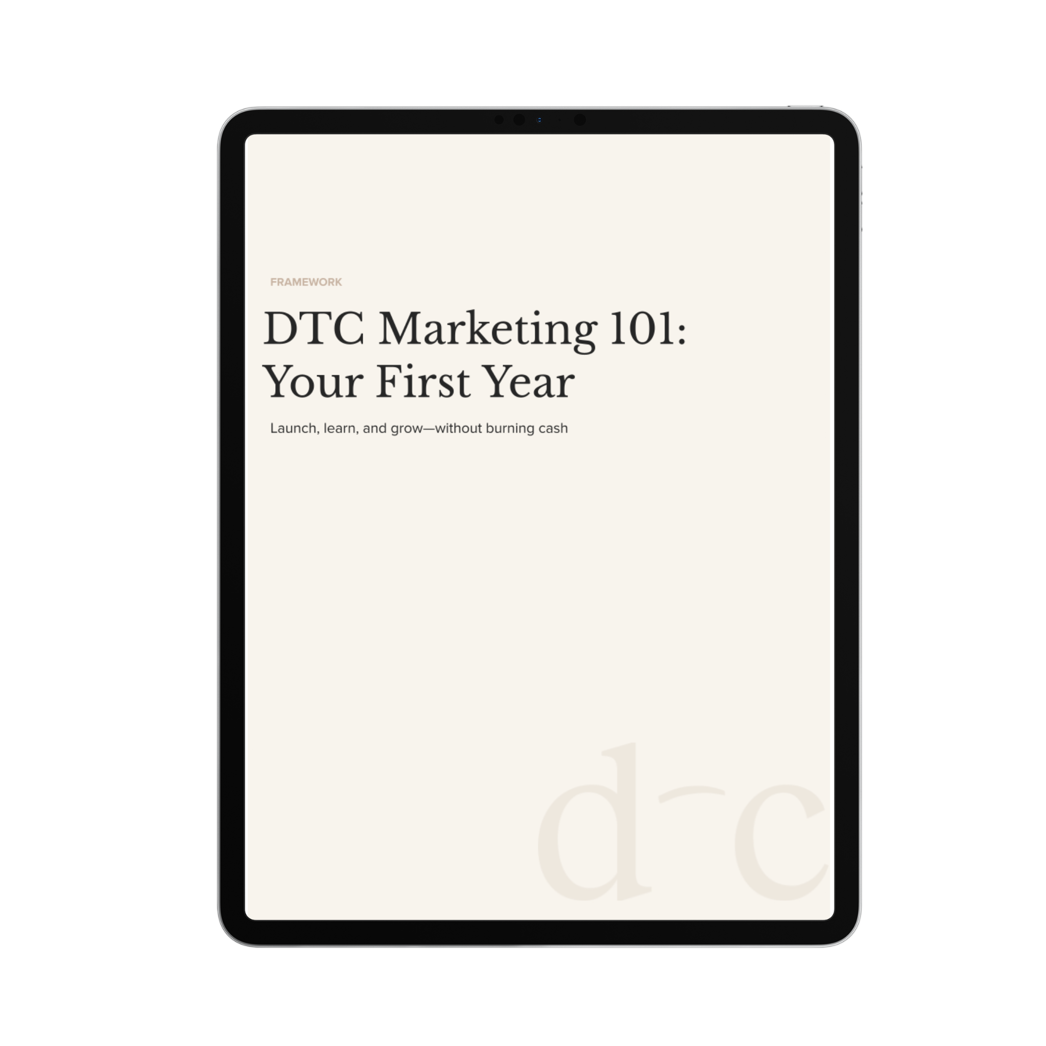 DTC Marketing 101: Your First Year