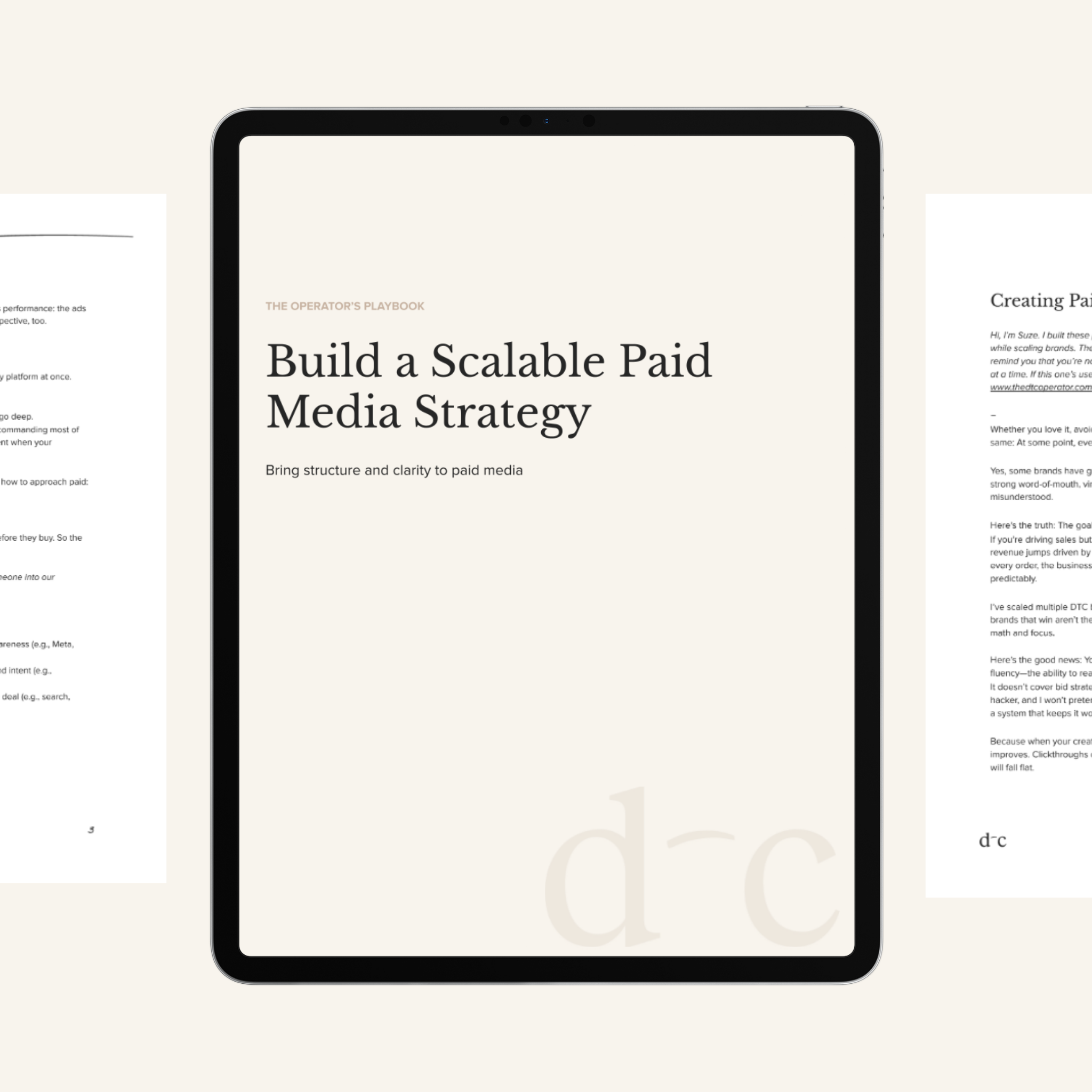 Build a Scalable Paid Media Strategy