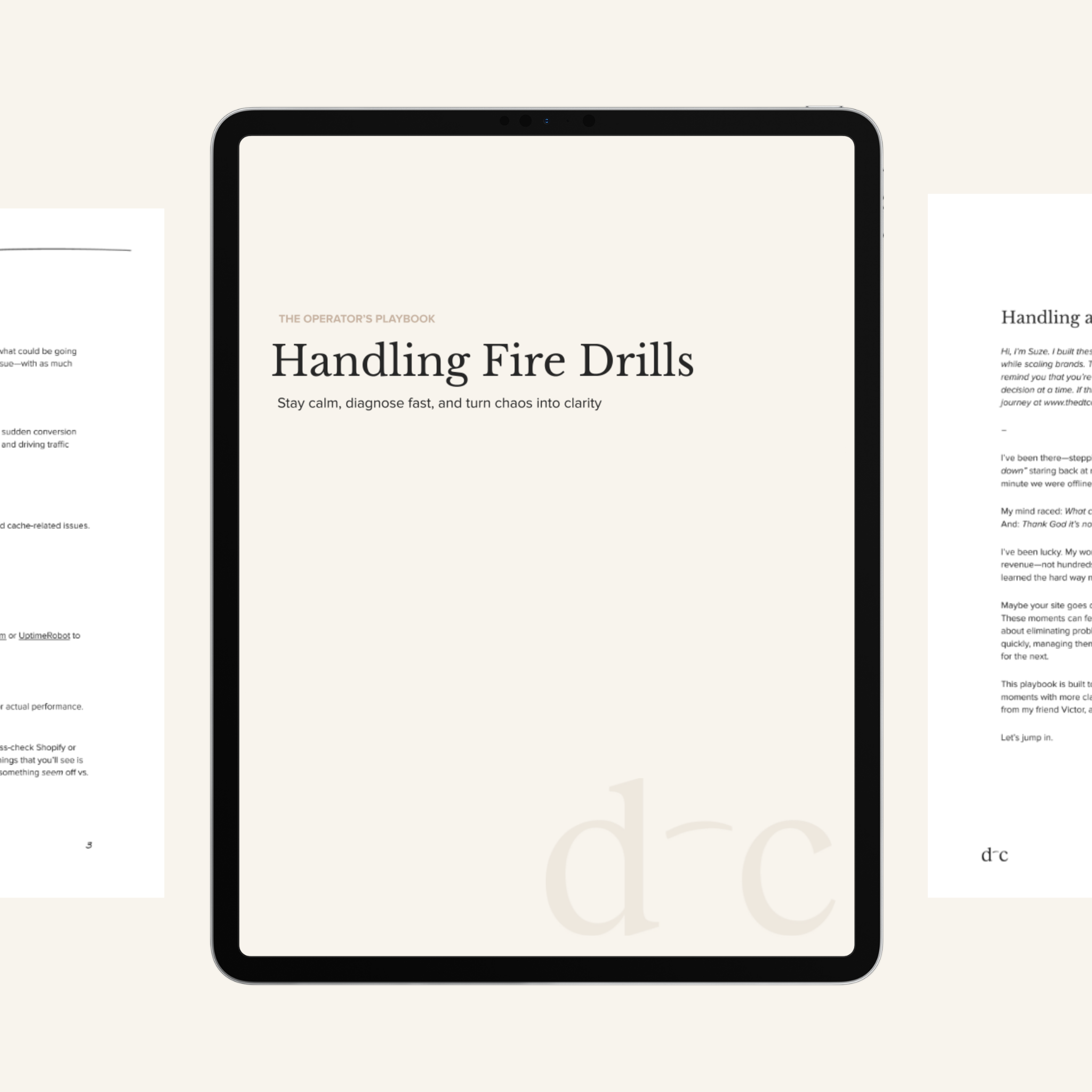 Handling Fire Drills