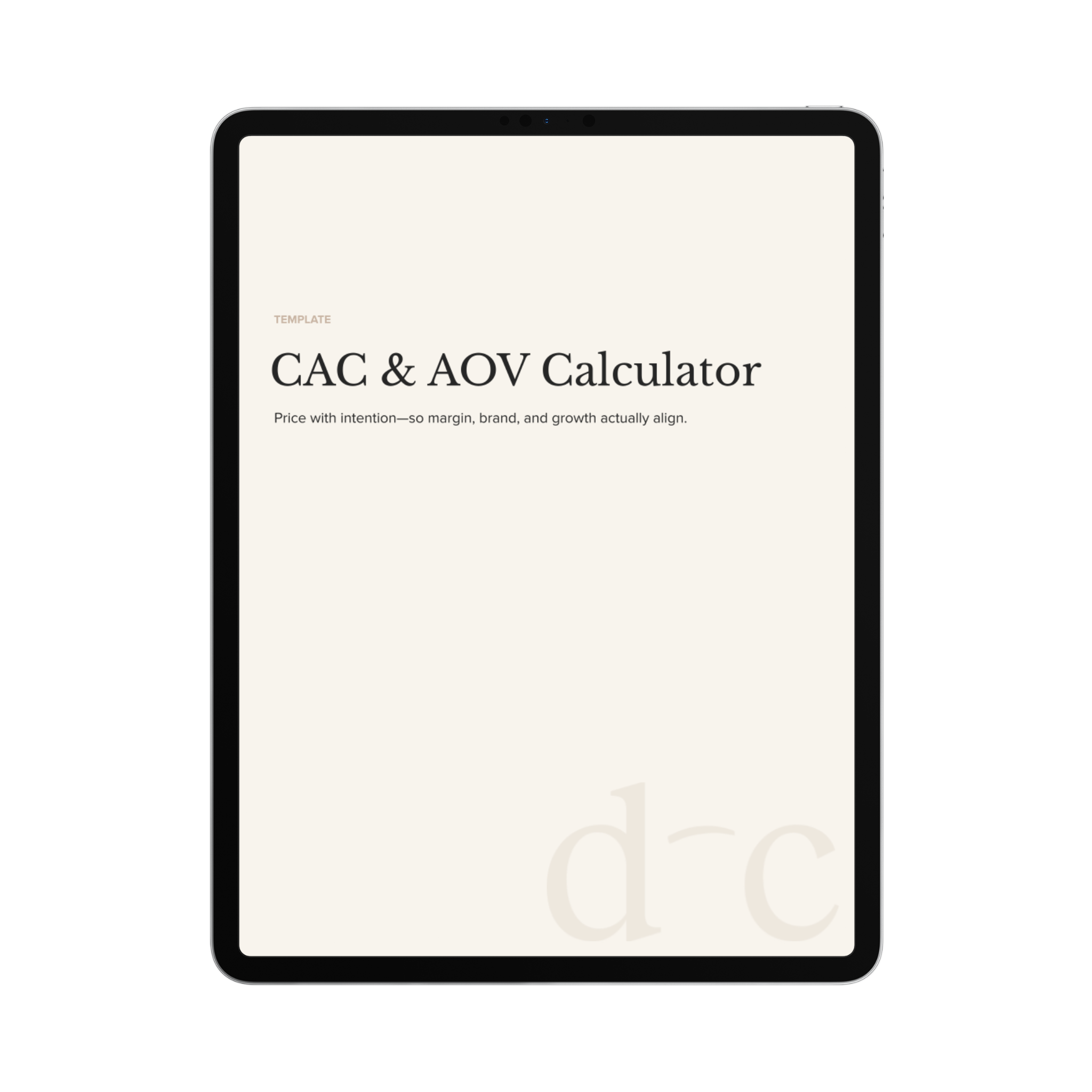 CAC & AOV Calculator