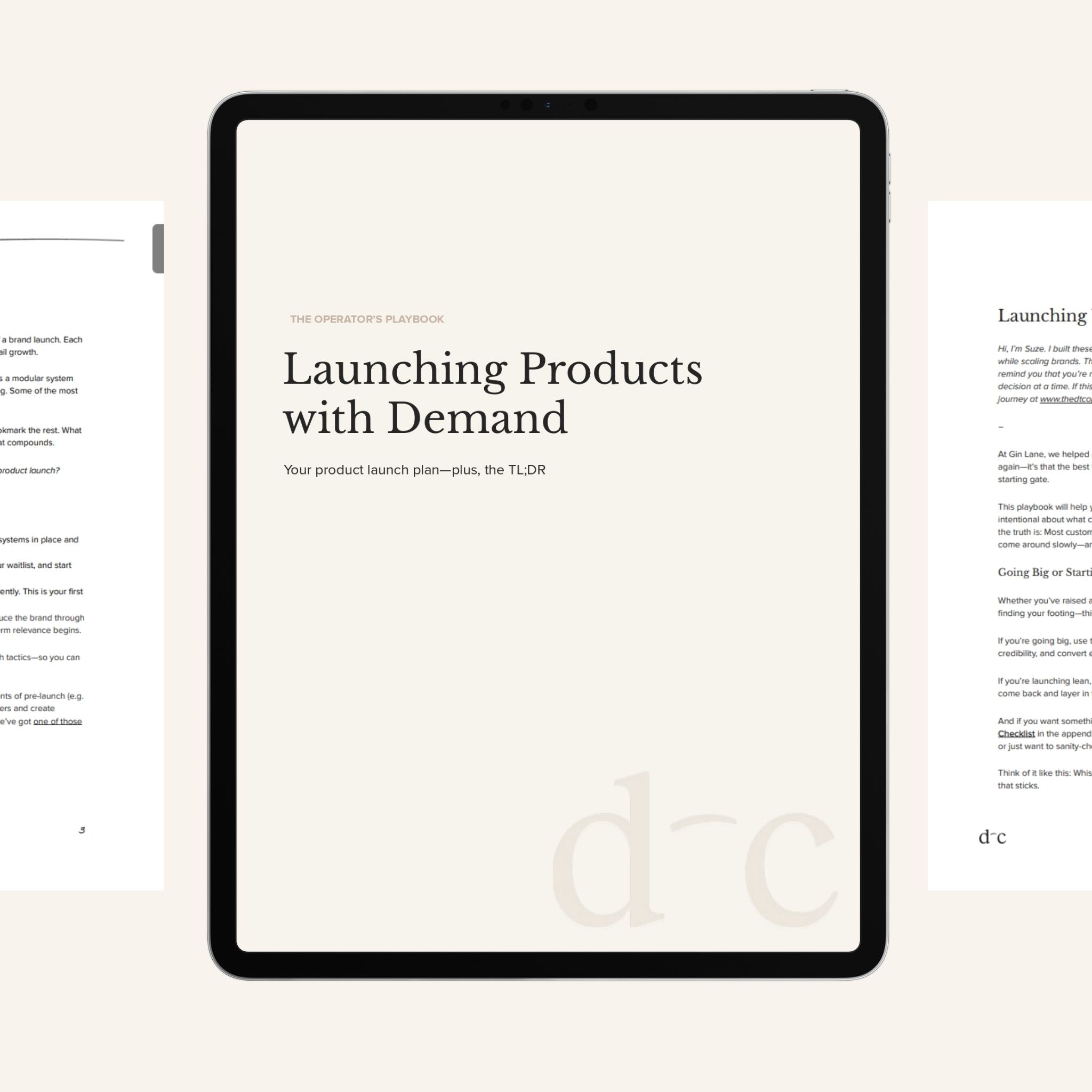Launching Products with Demand