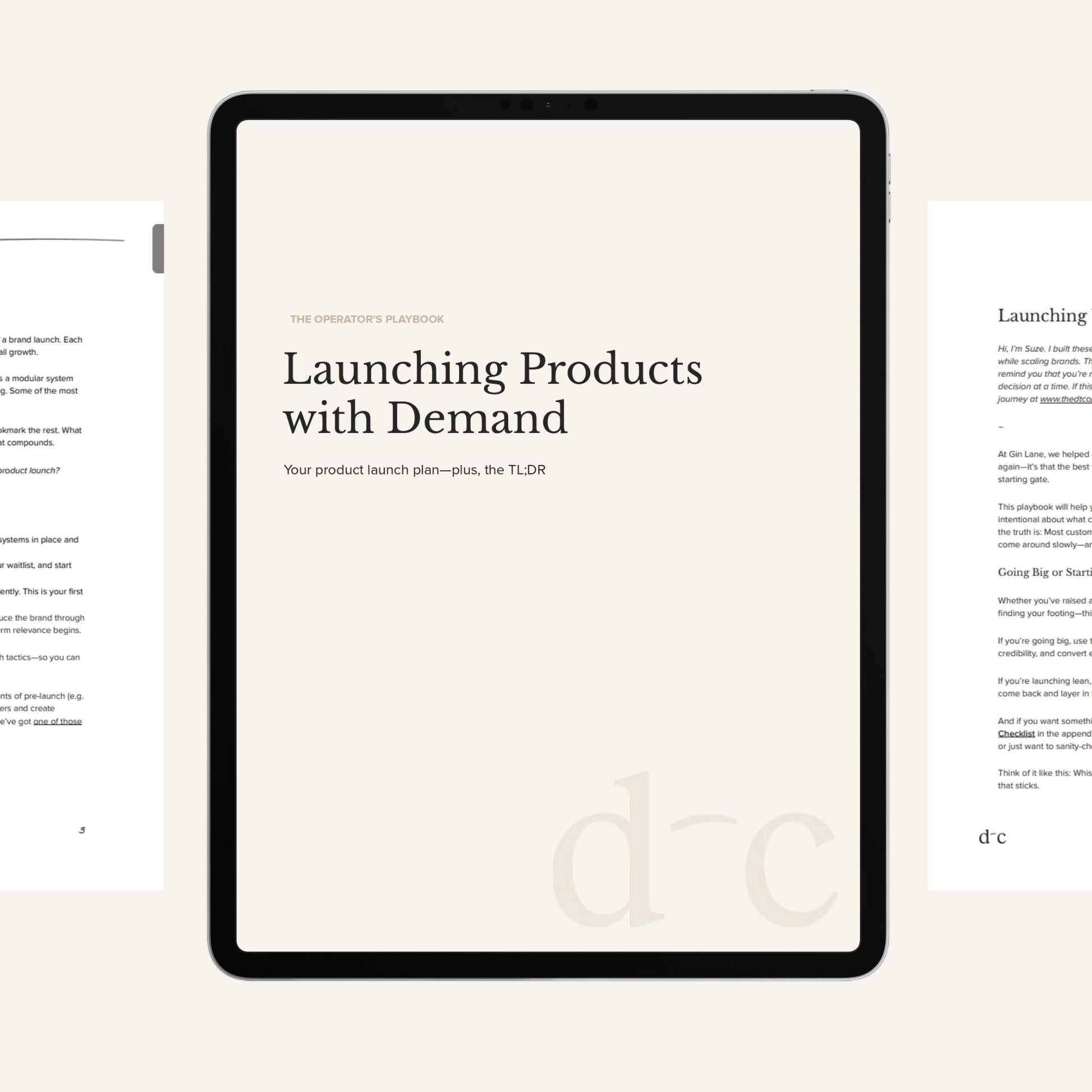 Launching Products with Demand