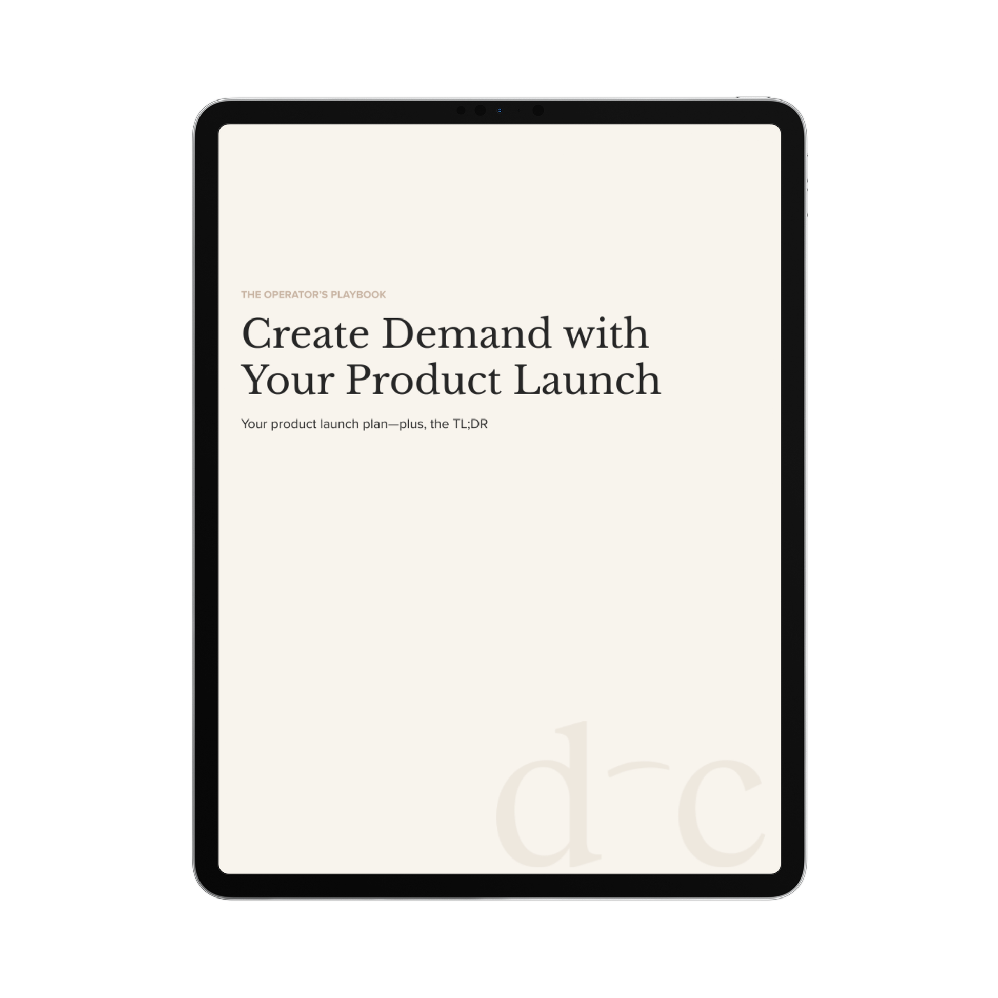 Create Demand with Your Product Launch