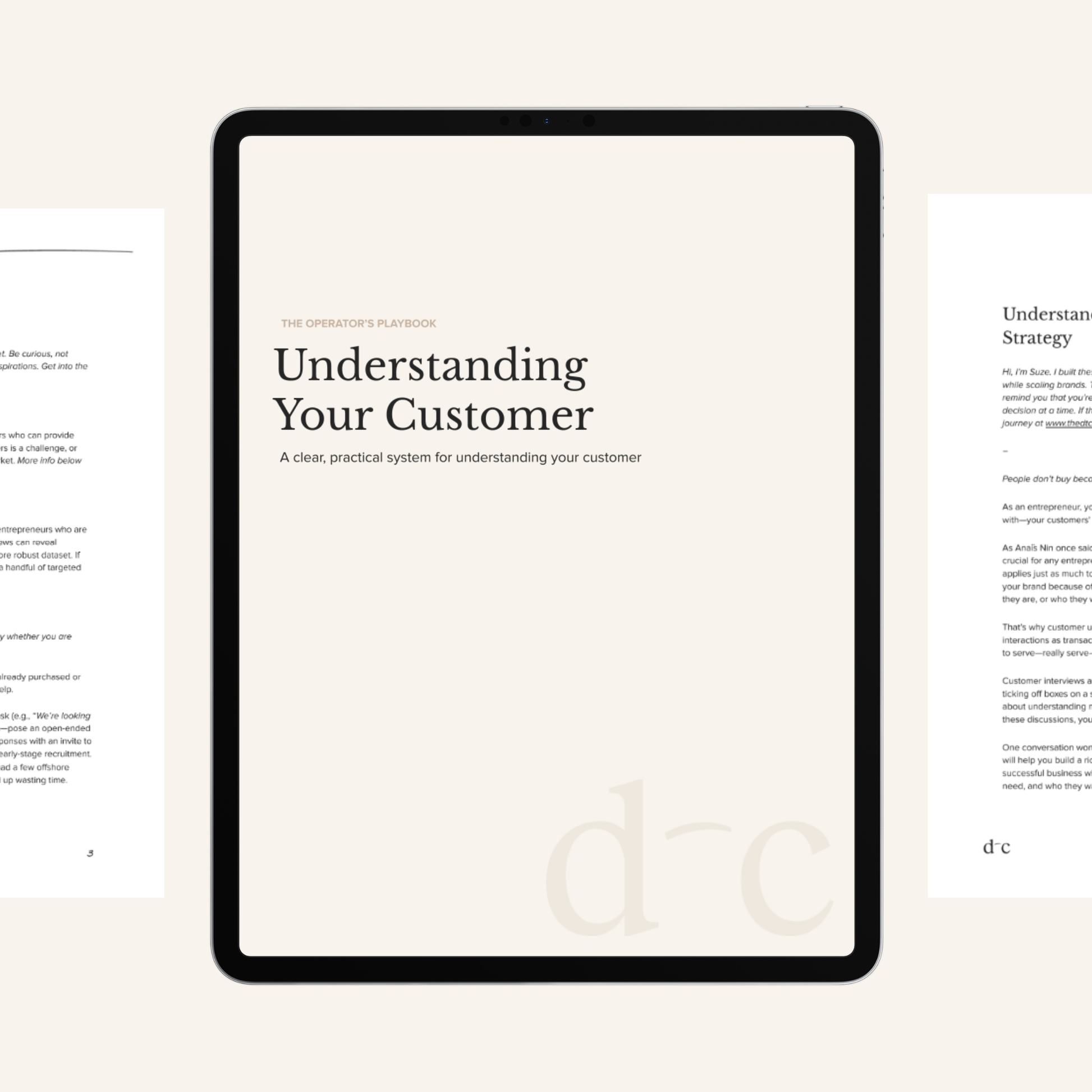 Understanding Your Customer