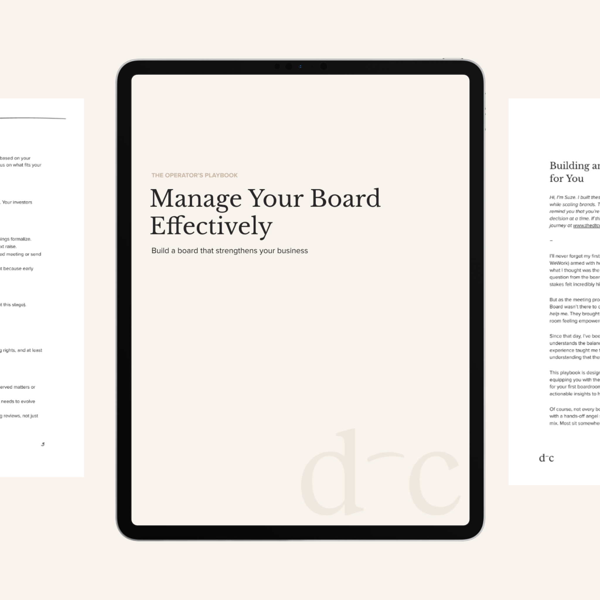 Manage Your Board Effectively