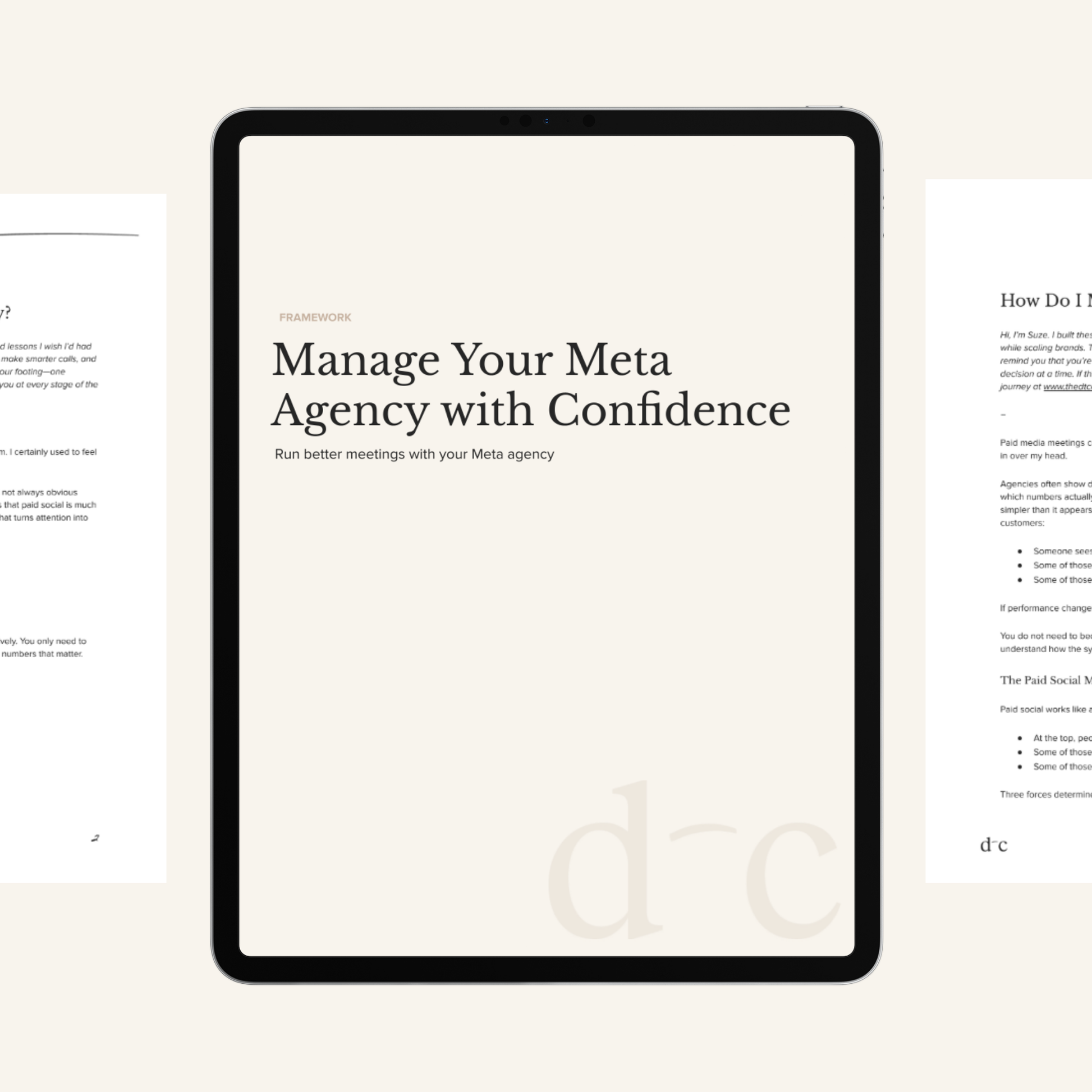 Manage Your Meta Agency with Confidence