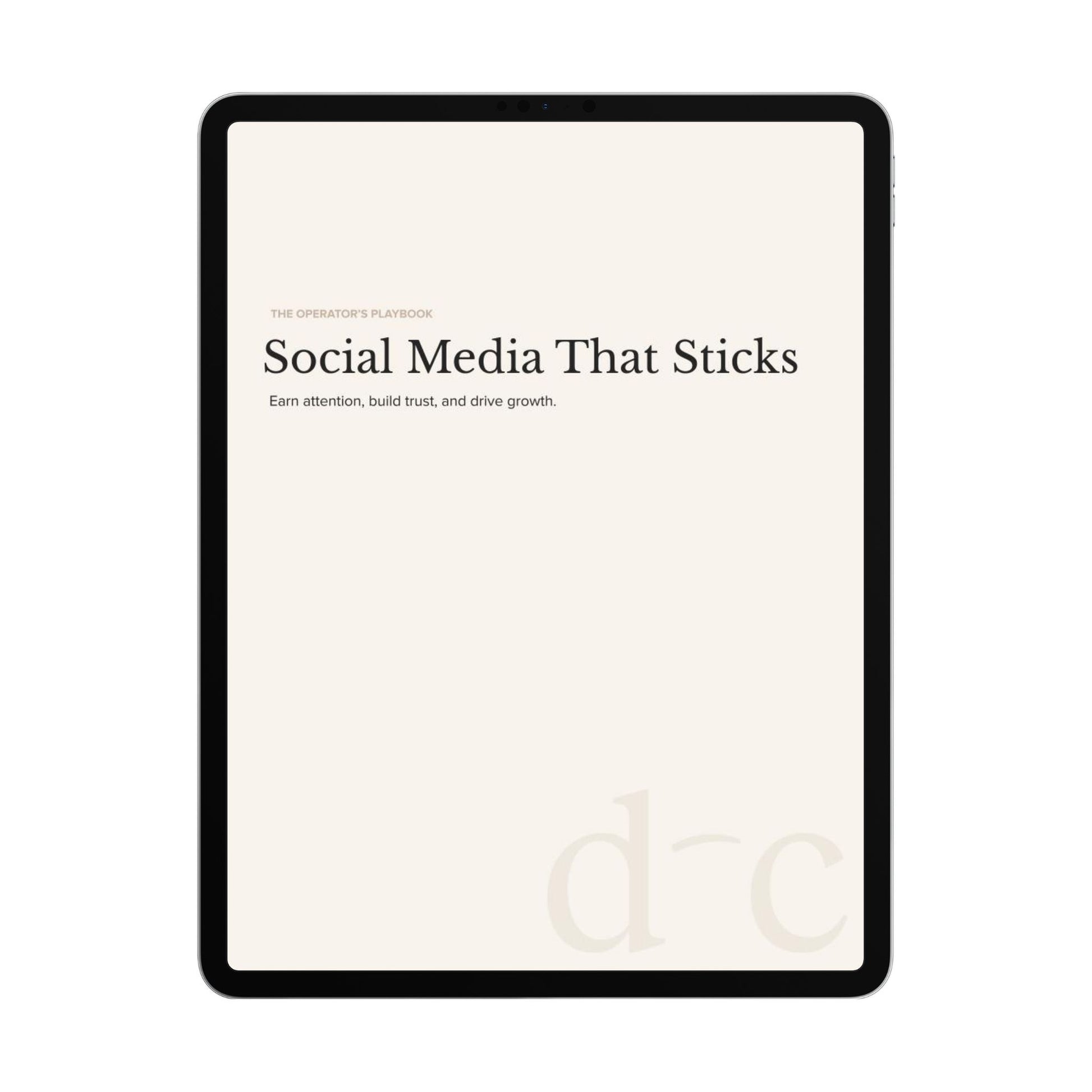 Social Media That Sticks