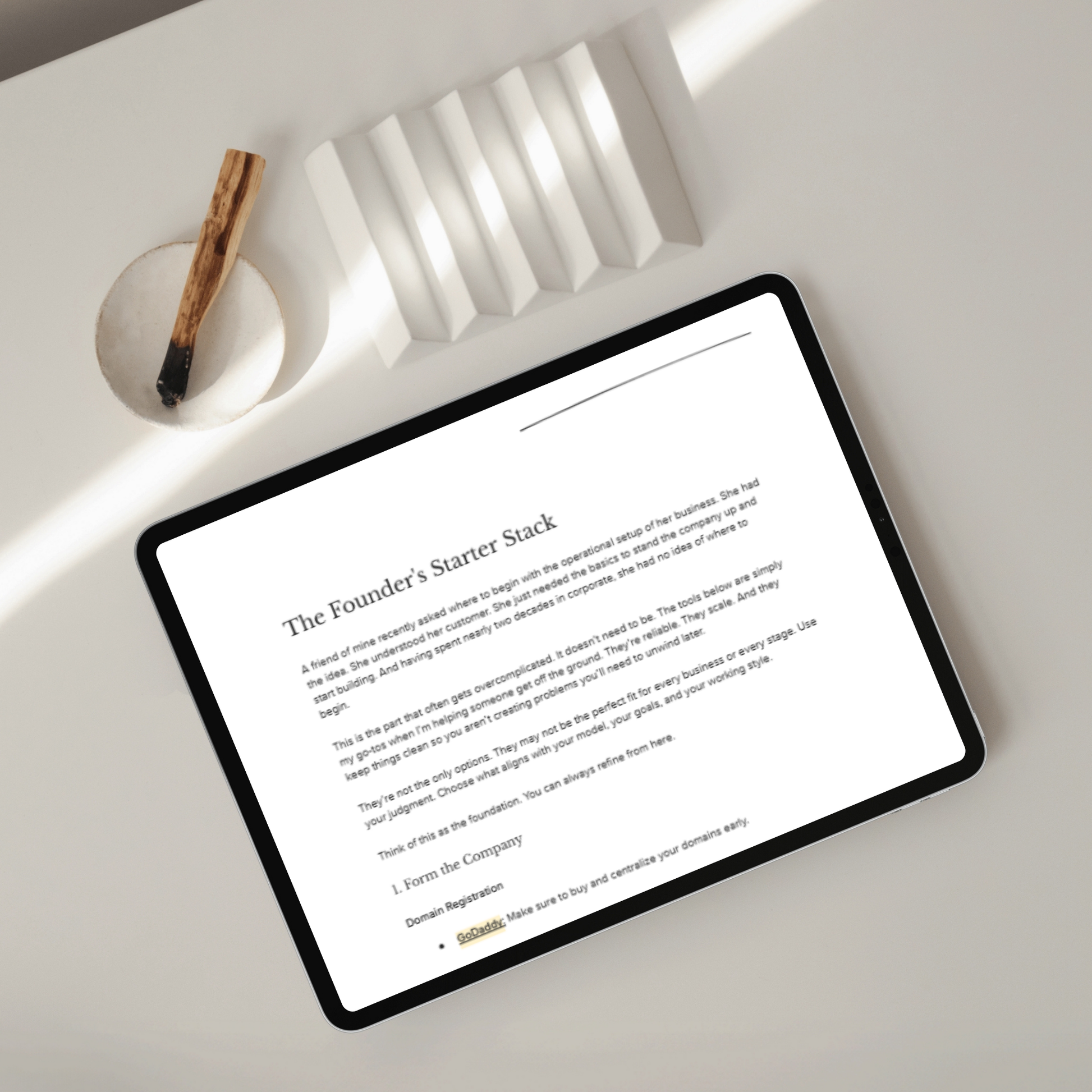 Startup Tools & Resources
