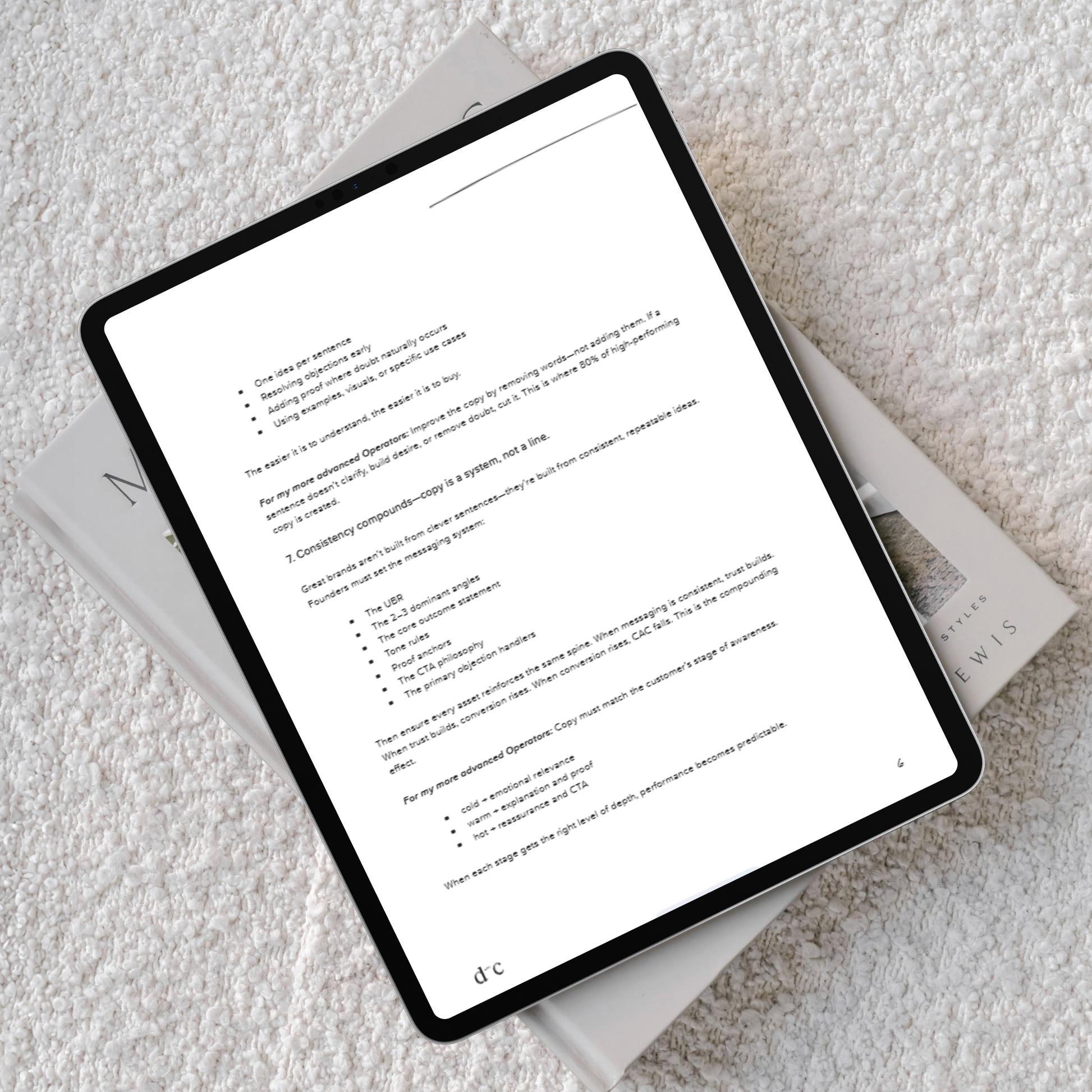 7 Principles of DTC Copywriting