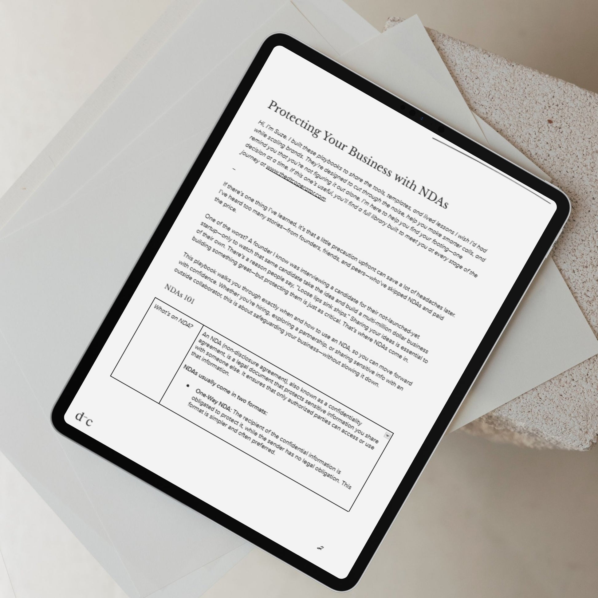 Using NDAs Effectively