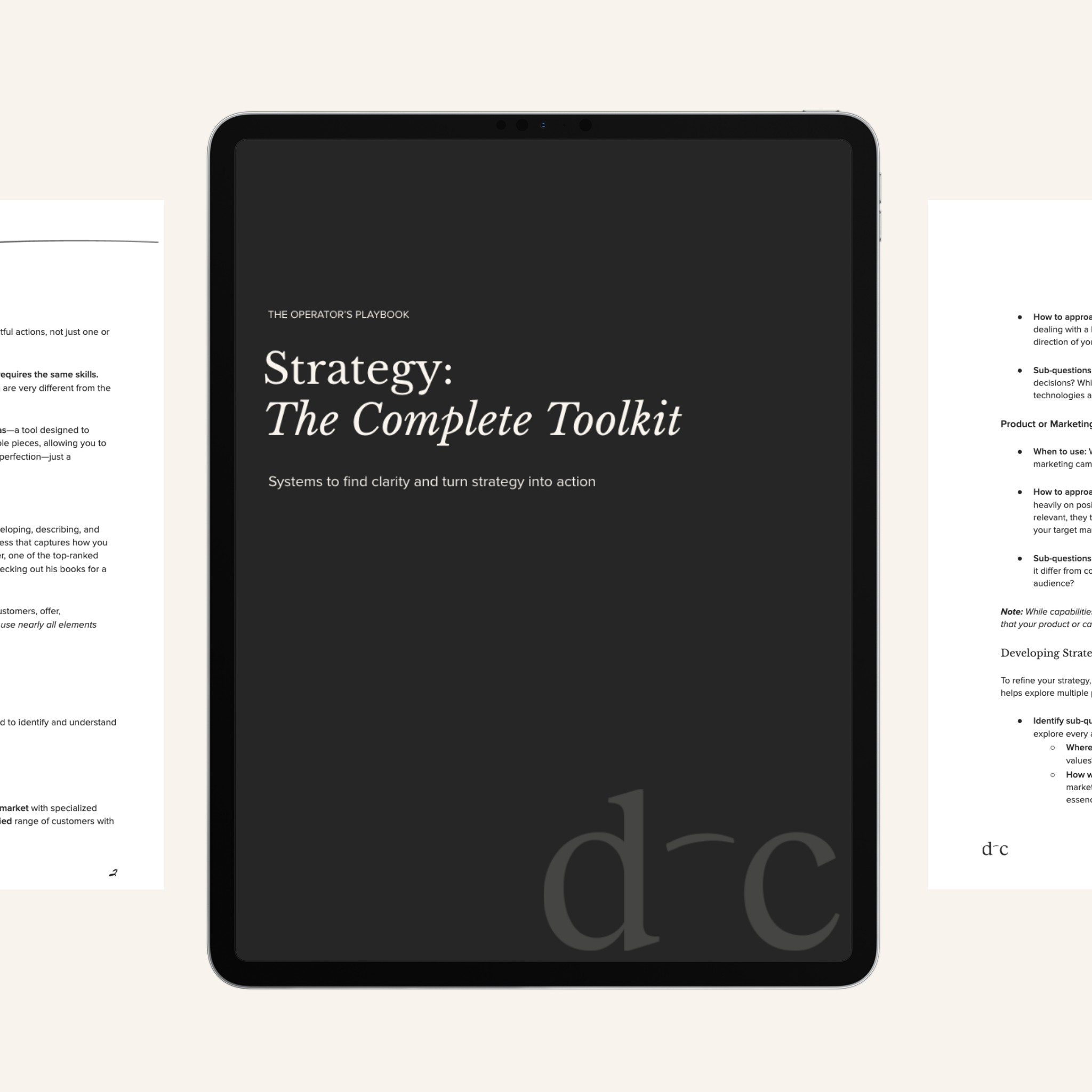 Strategy: The Complete Toolkit