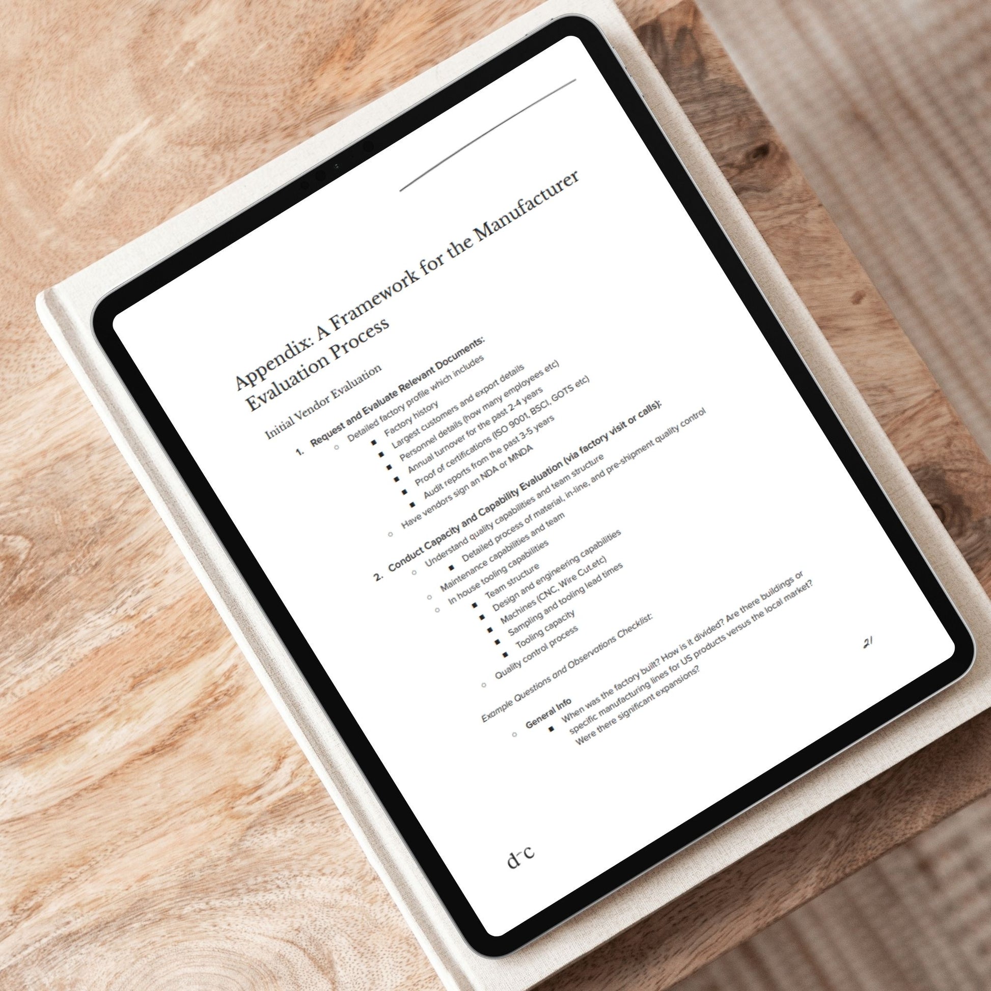 Choosing the Right Manufacturer
