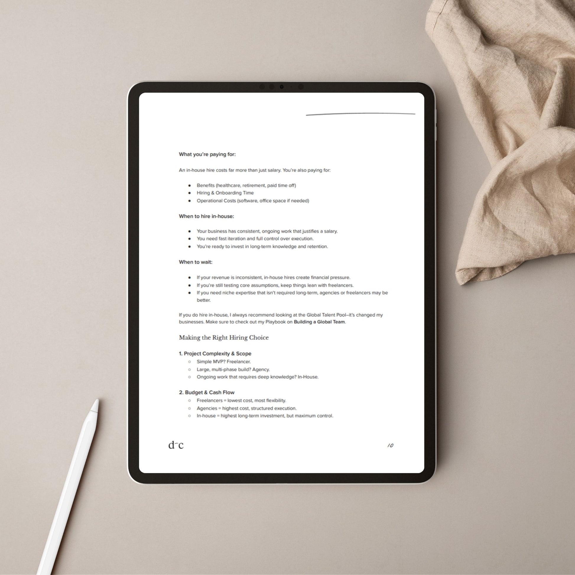 Hiring the Right Agency